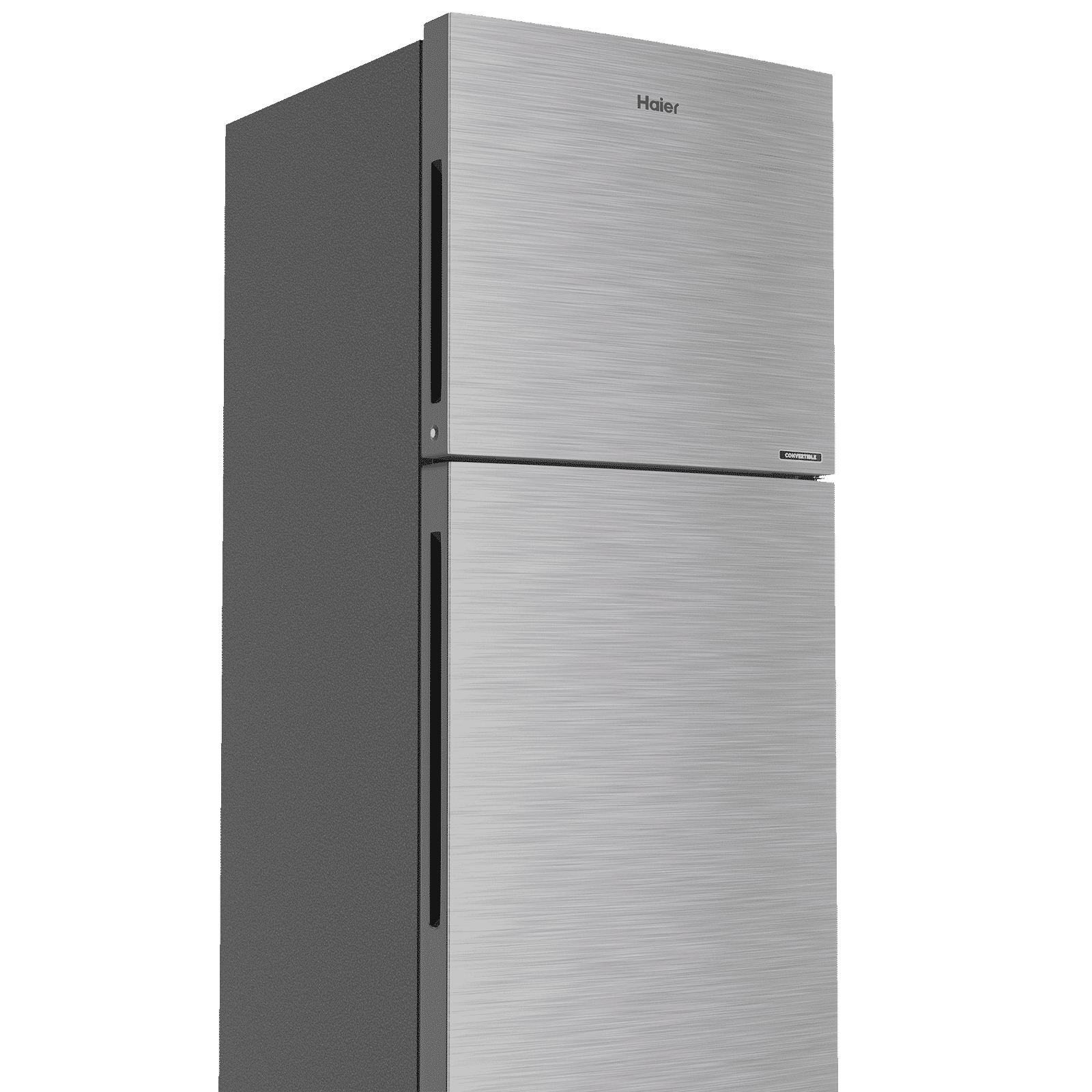 Haier 268 Litres 3 Star Frost Free Double Door Convertible Refrigerator with Turbo Icing Technology (HRF-2984BS-E, Brushline Silver)_11