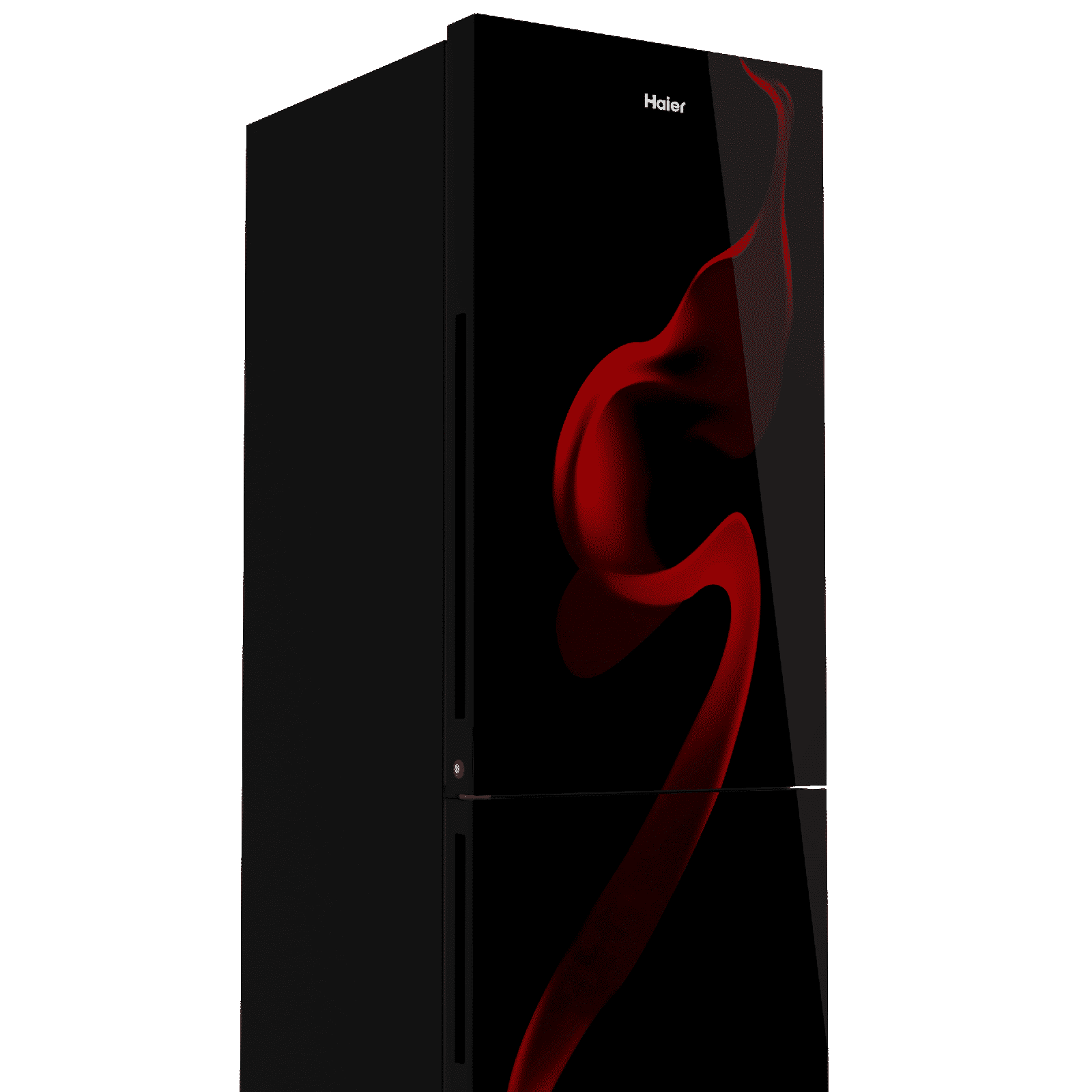 Haier 237 Litres 4 Star Frost Free Double Door Bottom Mount Convertible Refrigerator with Turbo Cooling Technology (HRB-2764PSG-E, Spiral Glass Black) Haier 237 Litres 4 Star Frost Free Double Door Bottom Mount Convertible Refrigerator with Turbo Cooling Technology (HRB-2764PSG-E, Spiral Glass Black)_9