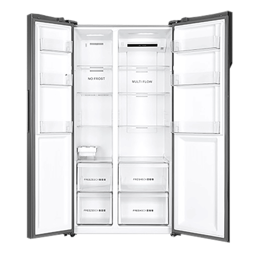 Haier 570 Litres A+ Frost Free Side by Side Refrigerator with Deo Fresh Technology (HRF-622SS, Shiny Steel) Haier 570 Litres A+ Frost Free Side by Side Refrigerator with Deo Fresh Technology (HRF-622SS, Shiny Steel)_6