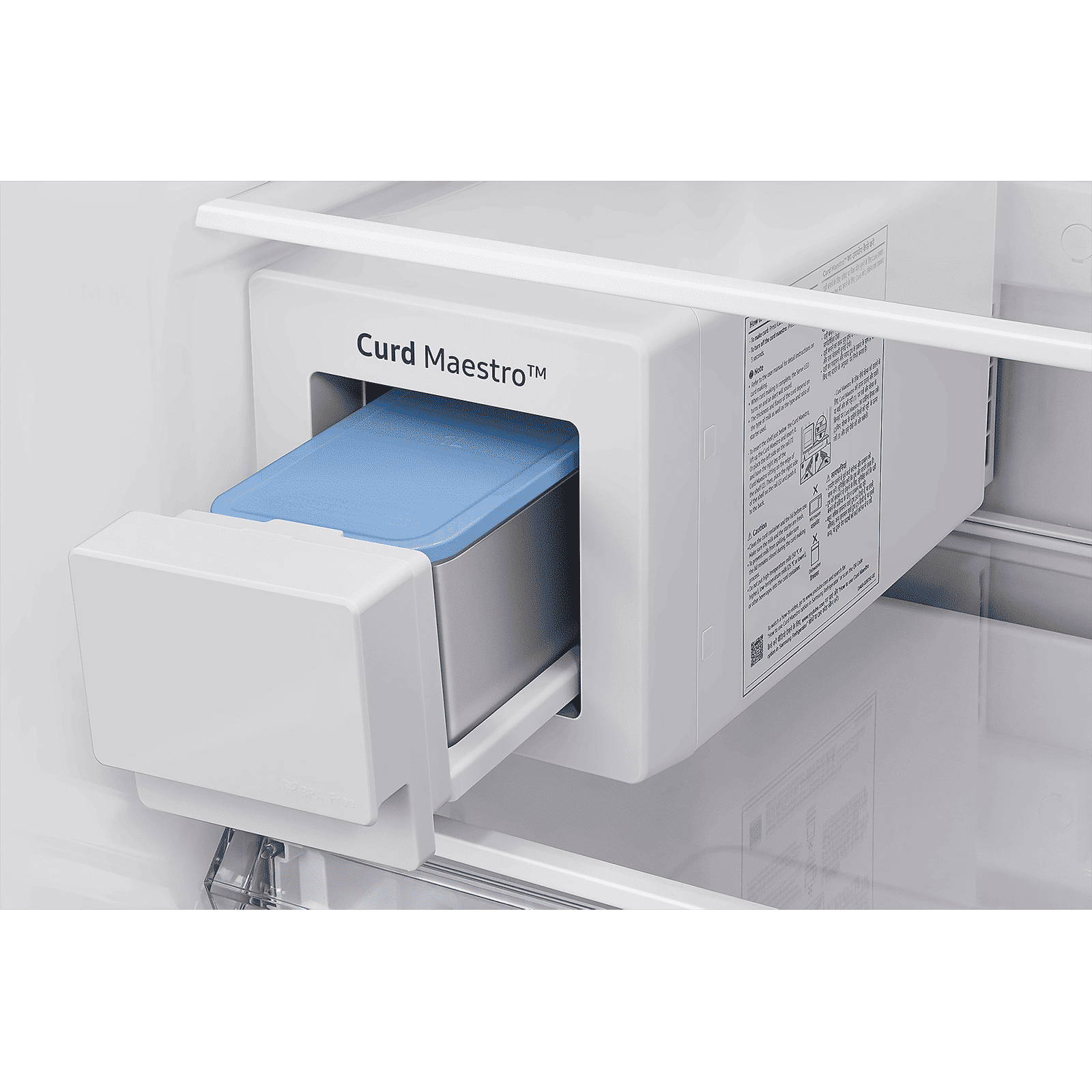 SAMSUNG 692 Litres Frost Free Side by Side Refrigerator with Curd Maestro (RS72A50K1B4/TL, Black Matt)_13