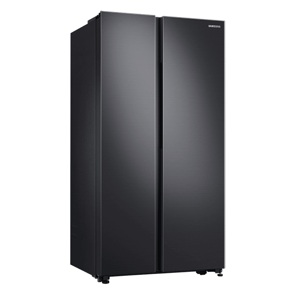 SAMSUNG 692 Litres Frost Free Side by Side Refrigerator with Curd Maestro (RS72A50K1B4/TL, Black Matt)_4