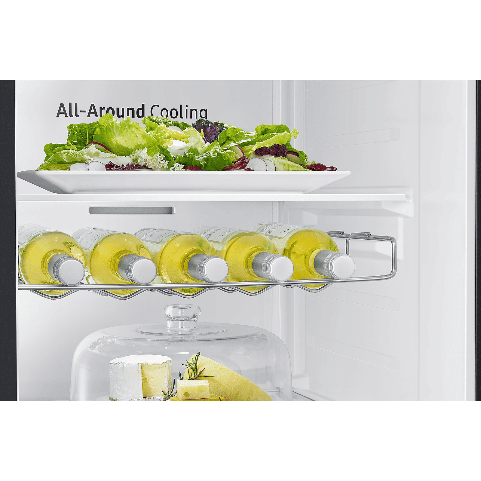 SAMSUNG 692 Litres Frost Free Side by Side Refrigerator with Curd Maestro (RS72A50K1B4/TL, Black Matt)_9