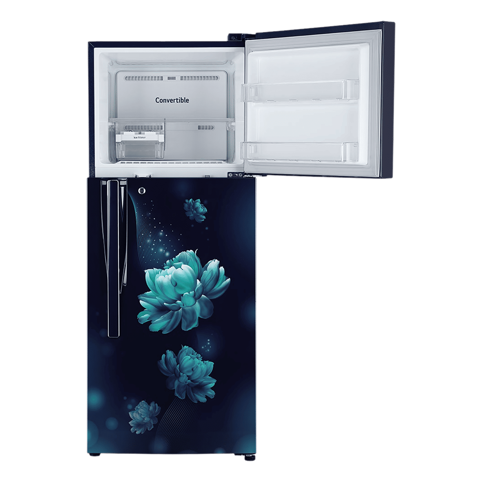 LG 260 Litres 2 Star Frost Free Double Door Convertible Refrigerator with Multi Air Flow System (GL-S292RBCY.DBCZEB, Blue Charm)_11