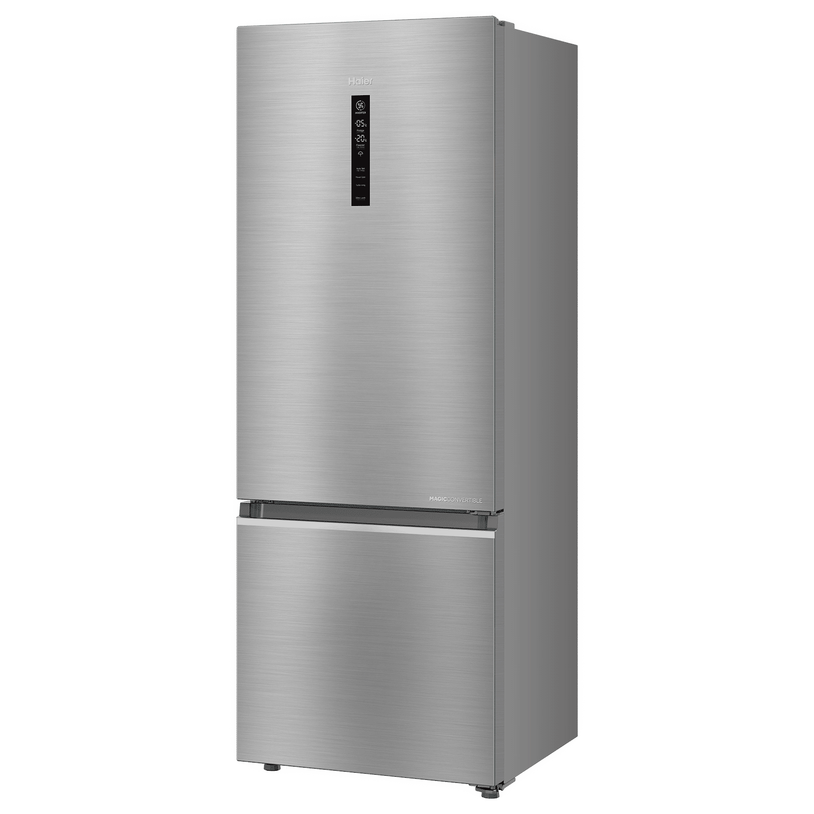 Haier 346 Litres 3 Star Frost Free Double Door Bottom Mount Convertible Refrigerator with Multi Air Flow System (HRB-3664BS-E, Brushline Silver)_4