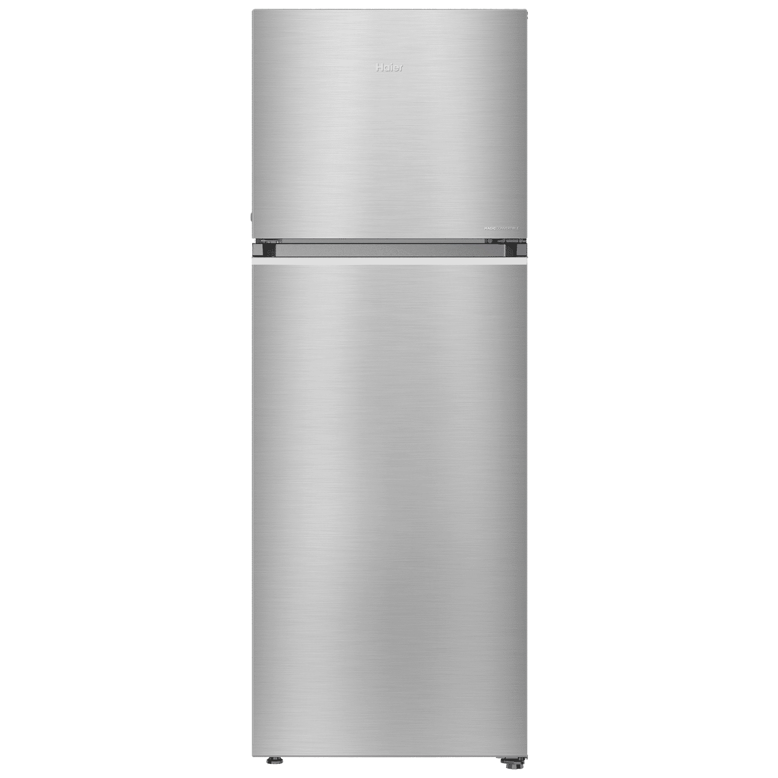 Haier 345 Litres 3 Star Frost Free Double Door Convertible Refrigerator with Magic Cooling Technology (HRF-3654CIS-E, Inox Steel)_1