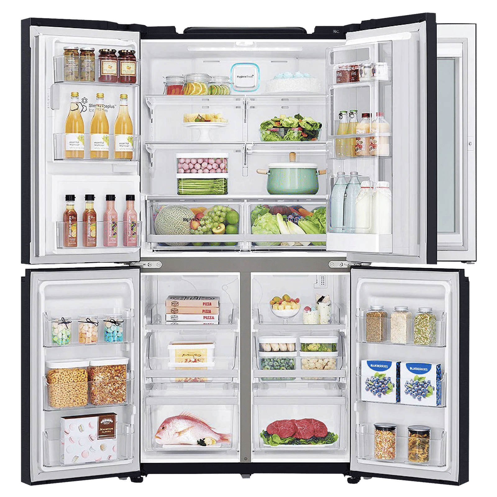 LG 889 Litres 2 Star Frost Free French Door Smart Wi-Fi Enabled Refrigerator with InstaView Door-in-Door (GR-X31FMQHL, Matte Black) LG 889 Litres 2 Star Frost Free French Door Smart Wi-Fi Enabled Refrigerator with InstaView Door-in-Door (GR-X31FMQHL, Matte Black)_13