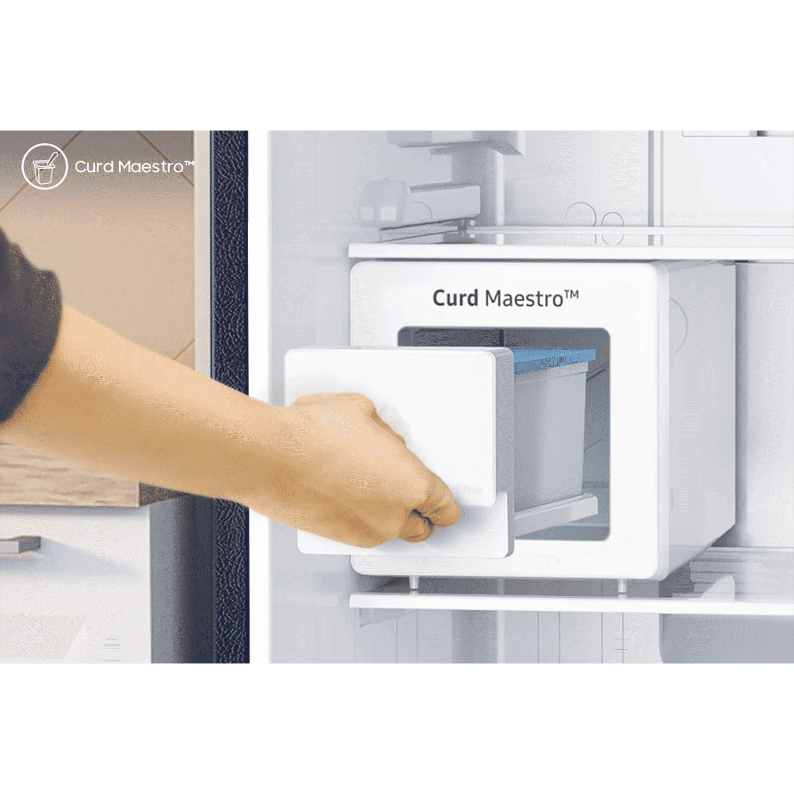 SAMSUNG 386 Litres 2 Star Frost Free Double Door Convertible Refrigerator with Curd Maestro (RT39T5C38S9/TL, Refined Inox) SAMSUNG 386 Litres 2 Star Frost Free Double Door Convertible Refrigerator with Curd Maestro (RT39T5C38S9/TL, Refined Inox)_11