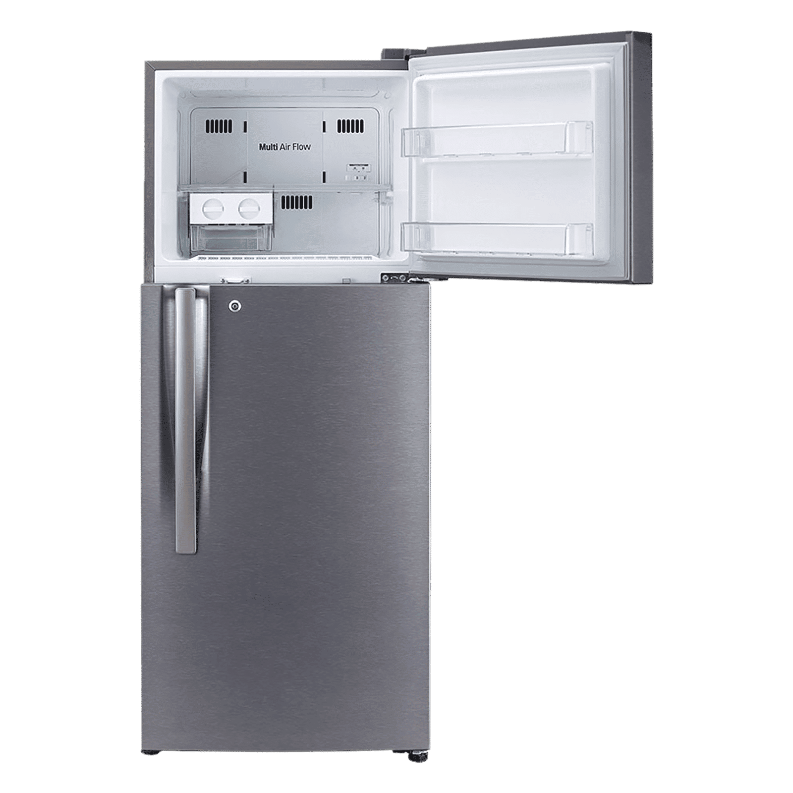LG 242 Litres 2 Star Frost Free Double Door Refrigerator with Multi Air Flow System (GL-N292RDSY, Dazzle Steel)_14