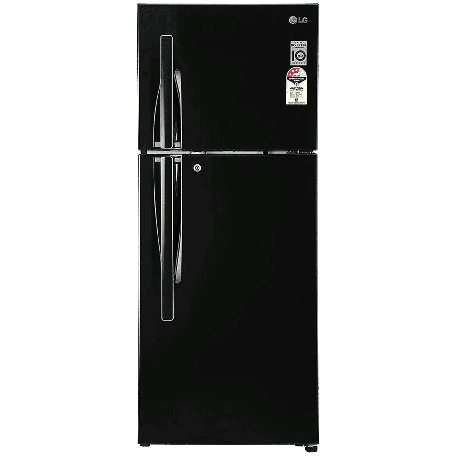 LG 240 Litres 3 Star Frost Free Double Door Refrigerator with Multi Air Flow System (GL-T292RESX, Ebony Sheen) LG 240 Litres 3 Star Frost Free Double Door Refrigerator with Multi Air Flow System (GL-T292RESX, Ebony Sheen)_1