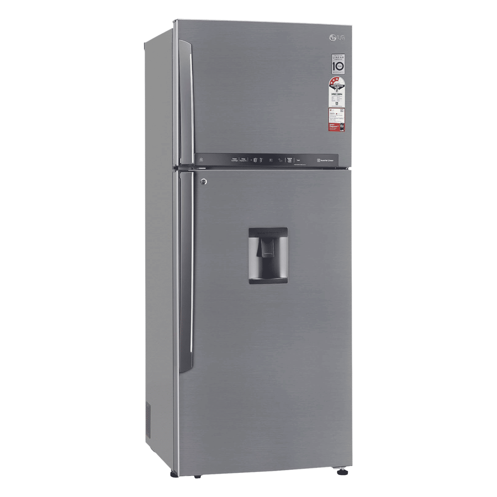 LG 471 Litres 3 Star Frost Free Double Door Smart Wi-Fi Enabled Refrigerator with Fresh O Zone (GL-T502XPZ3, Shiny Steel) LG 471 Litres 3 Star Frost Free Double Door Smart Wi-Fi Enabled Refrigerator with Fresh O Zone (GL-T502XPZ3, Shiny Steel)_13