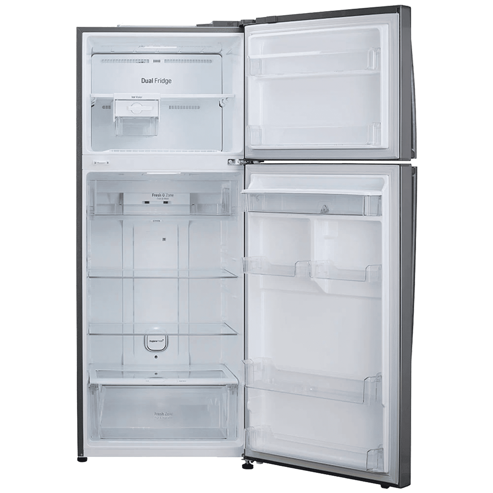 LG 471 Litres 3 Star Frost Free Double Door Smart Wi-Fi Enabled Refrigerator with Fresh O Zone (GL-T502XPZ3, Shiny Steel) LG 471 Litres 3 Star Frost Free Double Door Smart Wi-Fi Enabled Refrigerator with Fresh O Zone (GL-T502XPZ3, Shiny Steel)_6