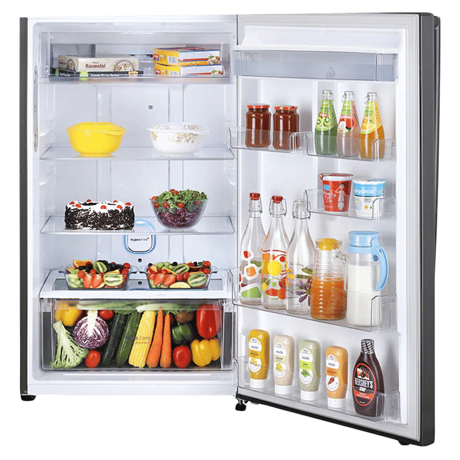 LG 471 Litres 3 Star Frost Free Double Door Smart Wi-Fi Enabled Refrigerator with Fresh O Zone (GL-T502XPZ3, Shiny Steel) LG 471 Litres 3 Star Frost Free Double Door Smart Wi-Fi Enabled Refrigerator with Fresh O Zone (GL-T502XPZ3, Shiny Steel)_7