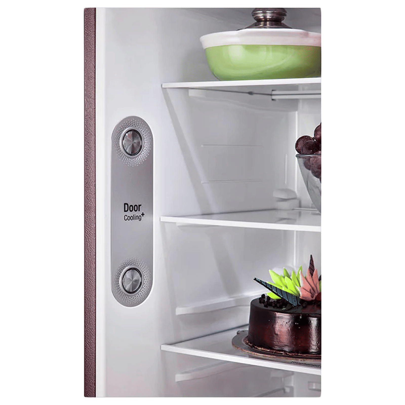 LG 264 Litres 2 Star Frost Free Double Door Refrigerator with Multi Air Flow System (GL-T302RSCY, Scarlet Charm) LG 264 Litres 2 Star Frost Free Double Door Refrigerator with Multi Air Flow System (GL-T302RSCY, Scarlet Charm)_10