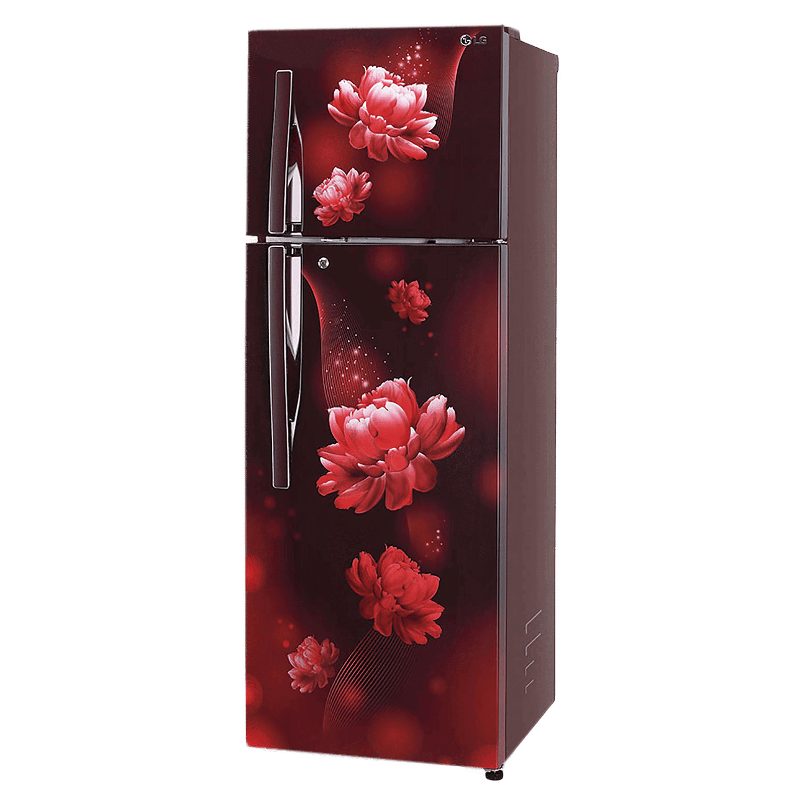 LG 264 Litres 2 Star Frost Free Double Door Refrigerator with Multi Air Flow System (GL-T302RSCY, Scarlet Charm) LG 264 Litres 2 Star Frost Free Double Door Refrigerator with Multi Air Flow System (GL-T302RSCY, Scarlet Charm)_4
