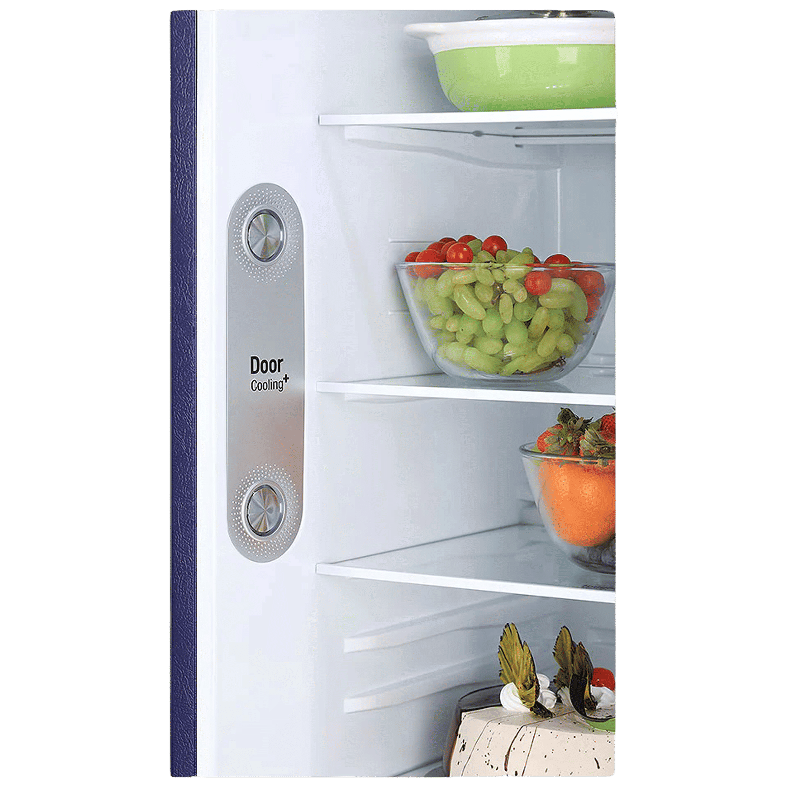 LG 308 Litres 2 Star Frost Free Double Door Convertible Refrigerator with Multi Air Flow System (GL-T322SBCY, Blue Charm)_7