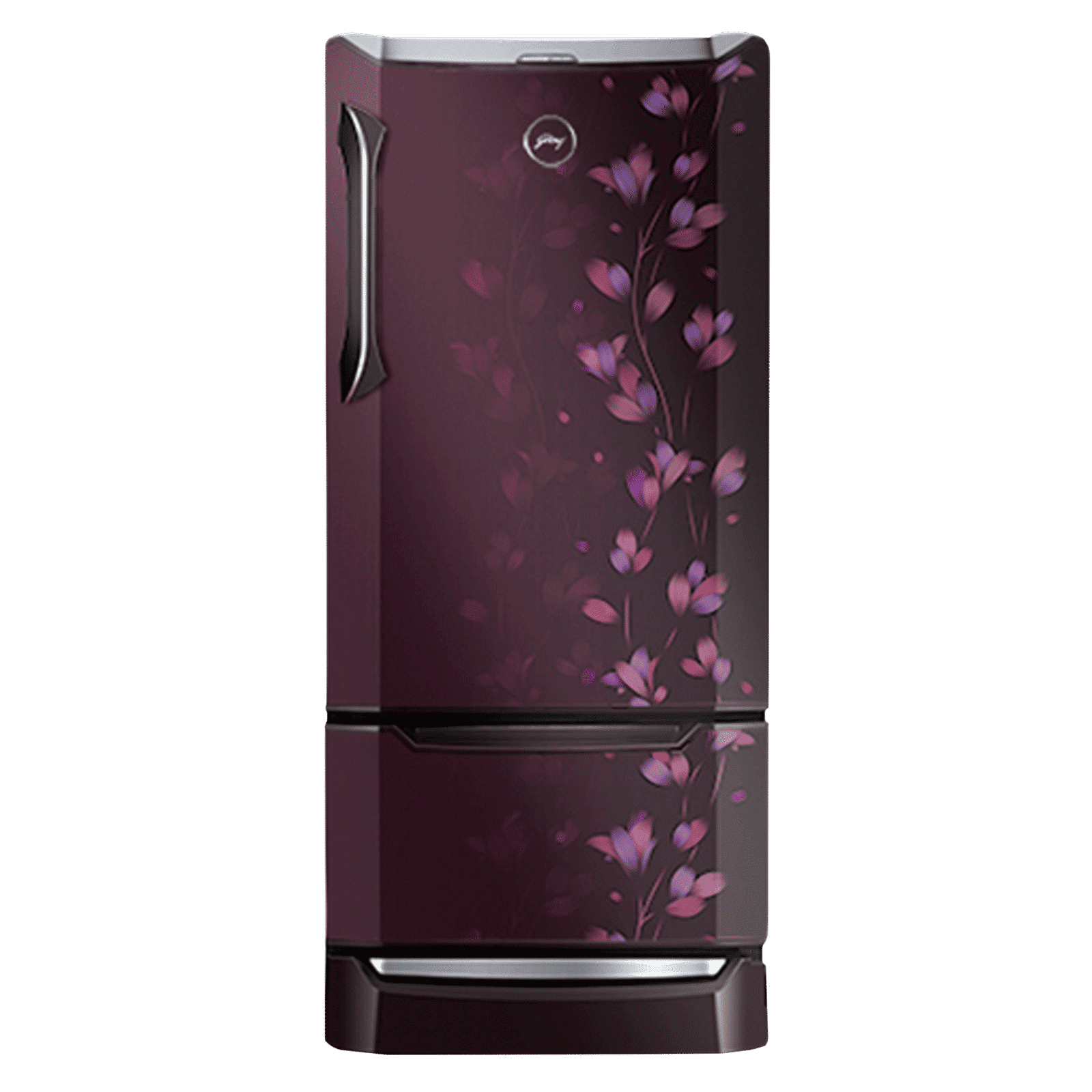 Godrej Edge Duo 255 Litres 3 Star Direct Cool Single Door Refrigerator with Duo Flow Technology (RD EDGE DUO 270C 33 TDI, Jade Wine)_1