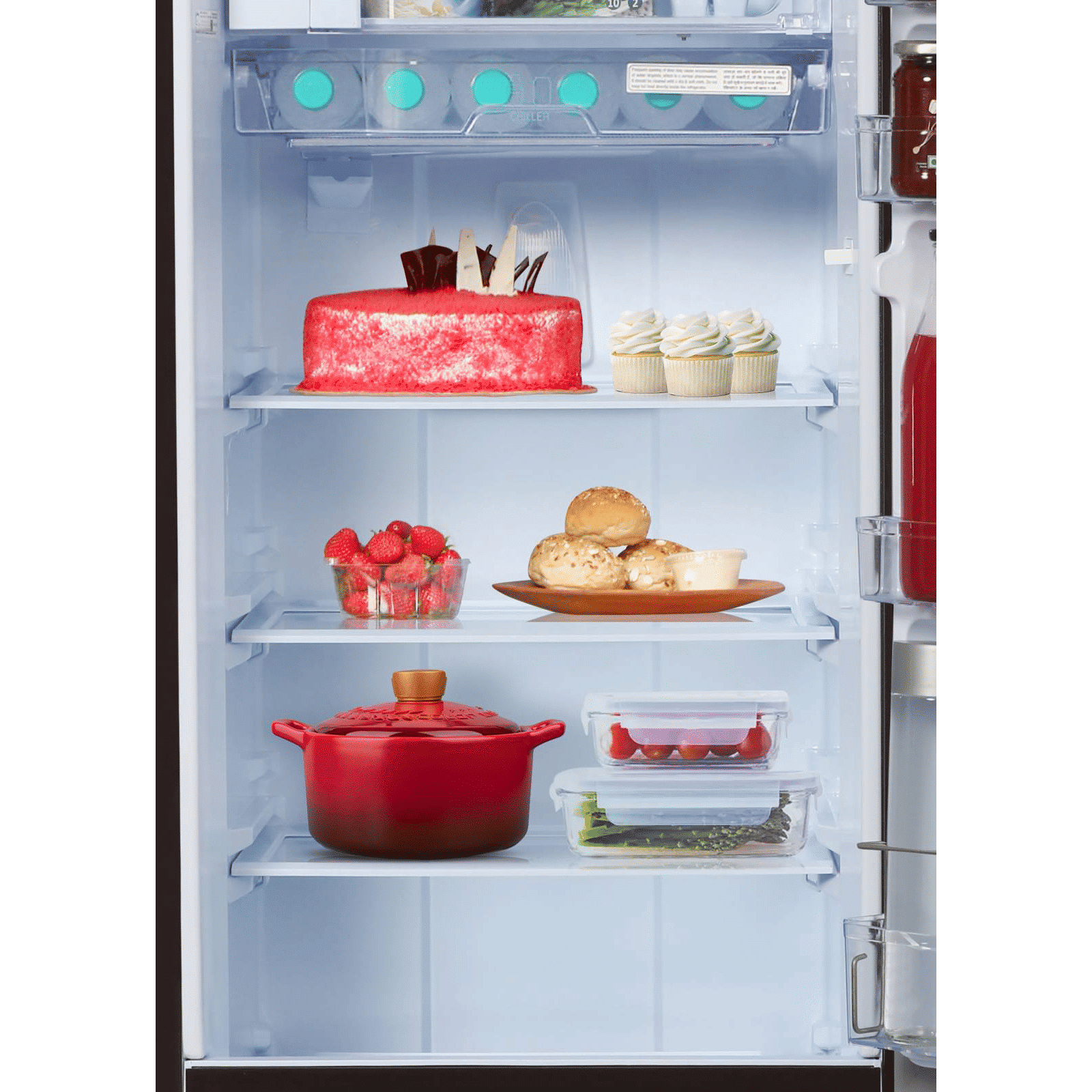 Godrej Edge Duo 255 Litres 3 Star Direct Cool Single Door Refrigerator with Duo Flow Technology (RD EDGE DUO 270C 33 TDI, Jade Wine)_7