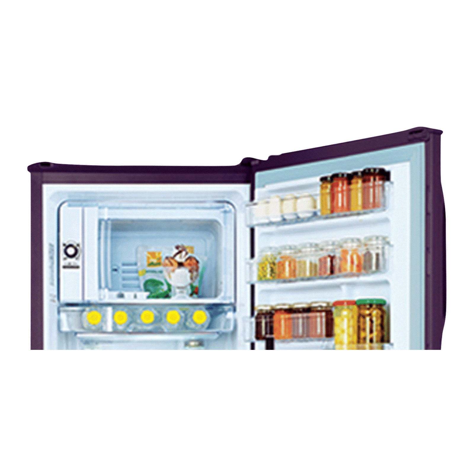 Godrej Edge Duo 255 Litres 3 Star Direct Cool Single Door Refrigerator with Duo Flow Technology (RD EDGE DUO 270C 33 TDI, Jade Wine)_6