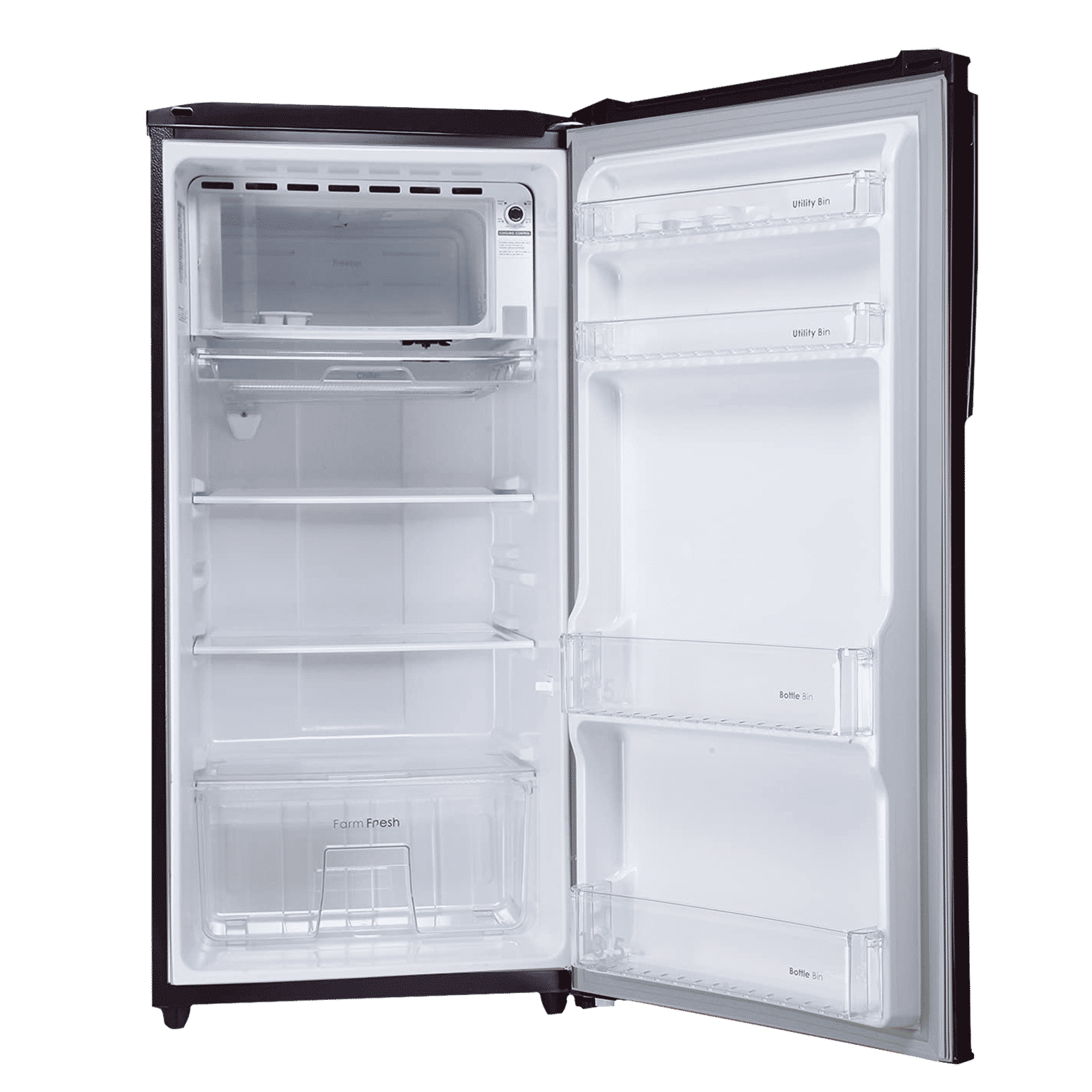 Godrej Edge Neo 192 Litres 5 Star Direct Cool Single Door Refrigerator with Turbo Cooling Technology (RD EDGE NEO 207E 53 THI, Aqua Wine)_4