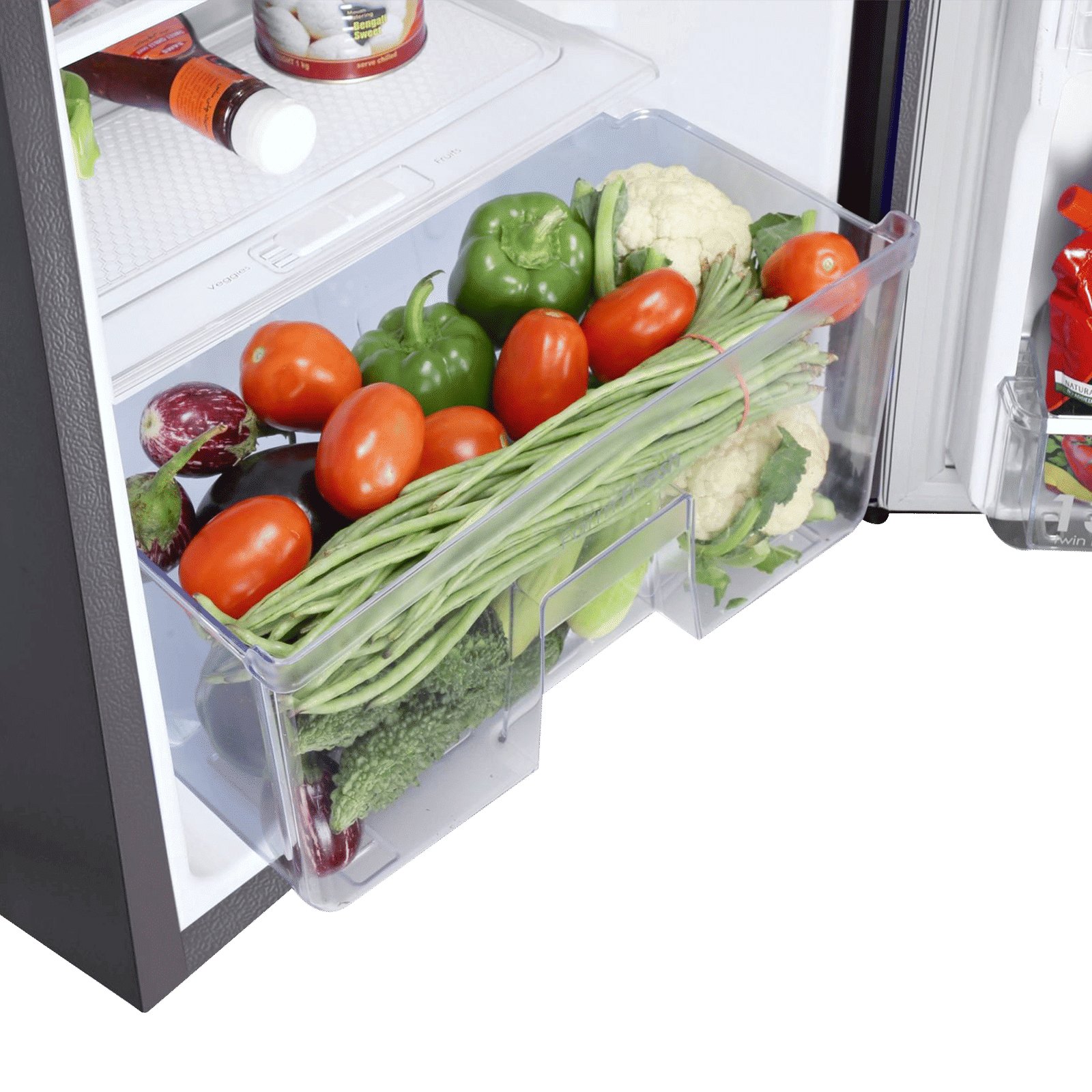 Godrej Edge Neo 180 Litres 5 Star Direct Cool Single Door Refrigerator with Turbo Cooling Technology (RD EDGE NEO 207E 53 THI, Jet Steel)_9