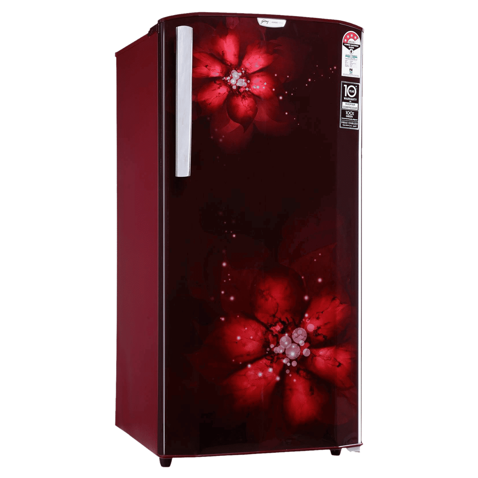 Godrej Edge Neo 192 Litres 5 Star Direct Cool Single Door Refrigerator with Uniform Cooling Technology (RD EDGE NEO 207E 53 THI, Zen Wine)_4