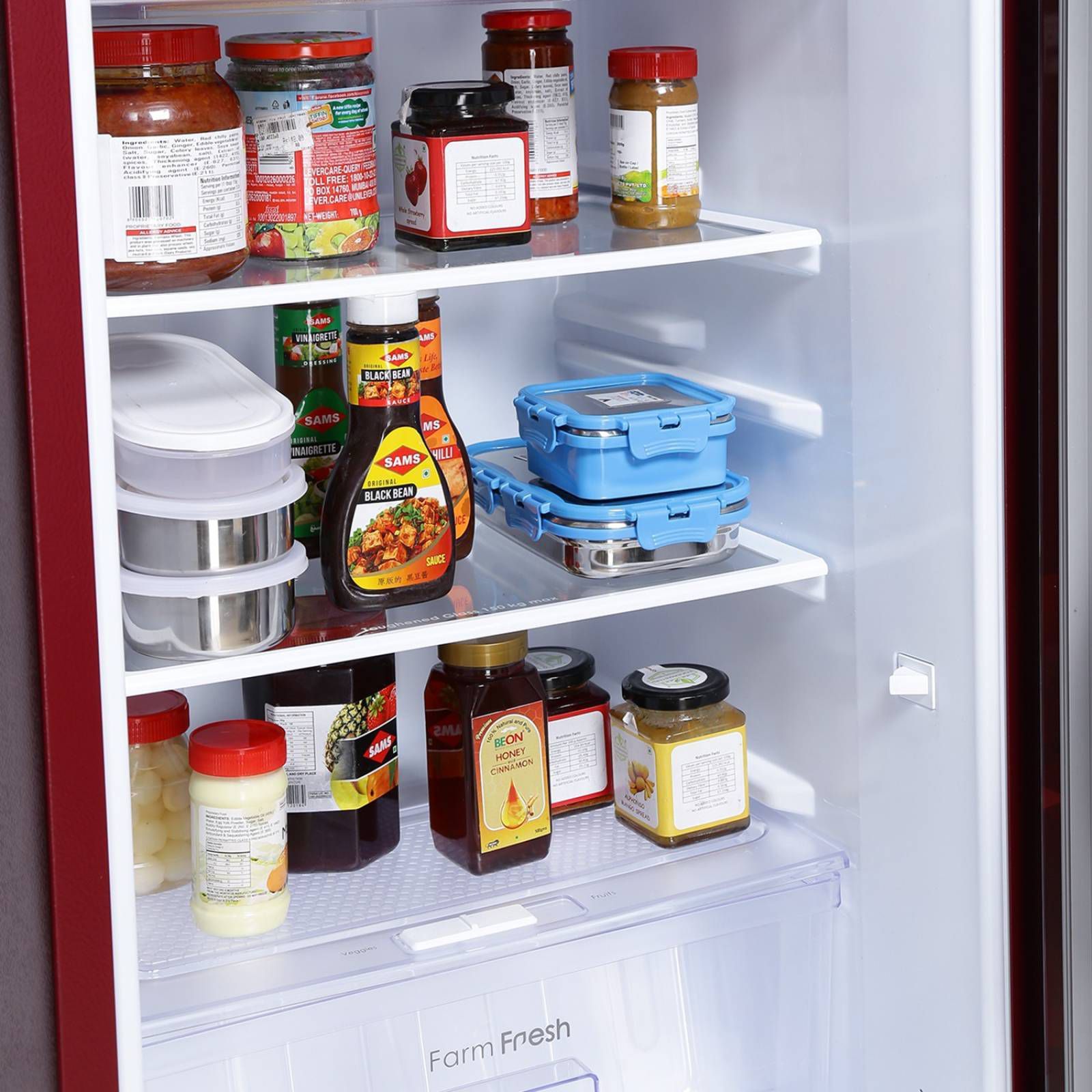 Godrej Edge Neo 192 Litres 5 Star Direct Cool Single Door Refrigerator with Uniform Cooling Technology (RD EDGE NEO 207E 53 THI, Zen Wine)_7