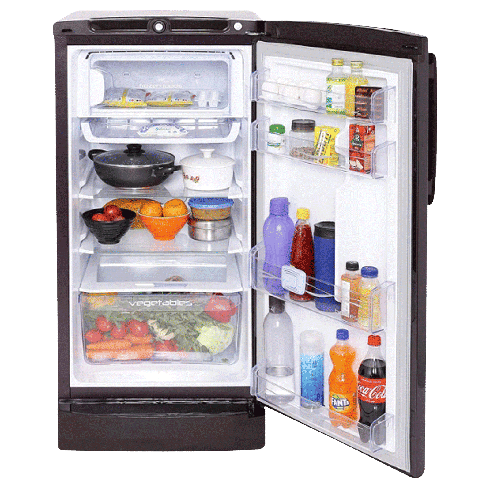 Godrej Edge Pro 190 Litres 3 Star Direct Cool Single Door Refrigerator with Anti-Bacterial Technology (RD EDGE PRO 205C 33 TAF, Zen Wine)_3