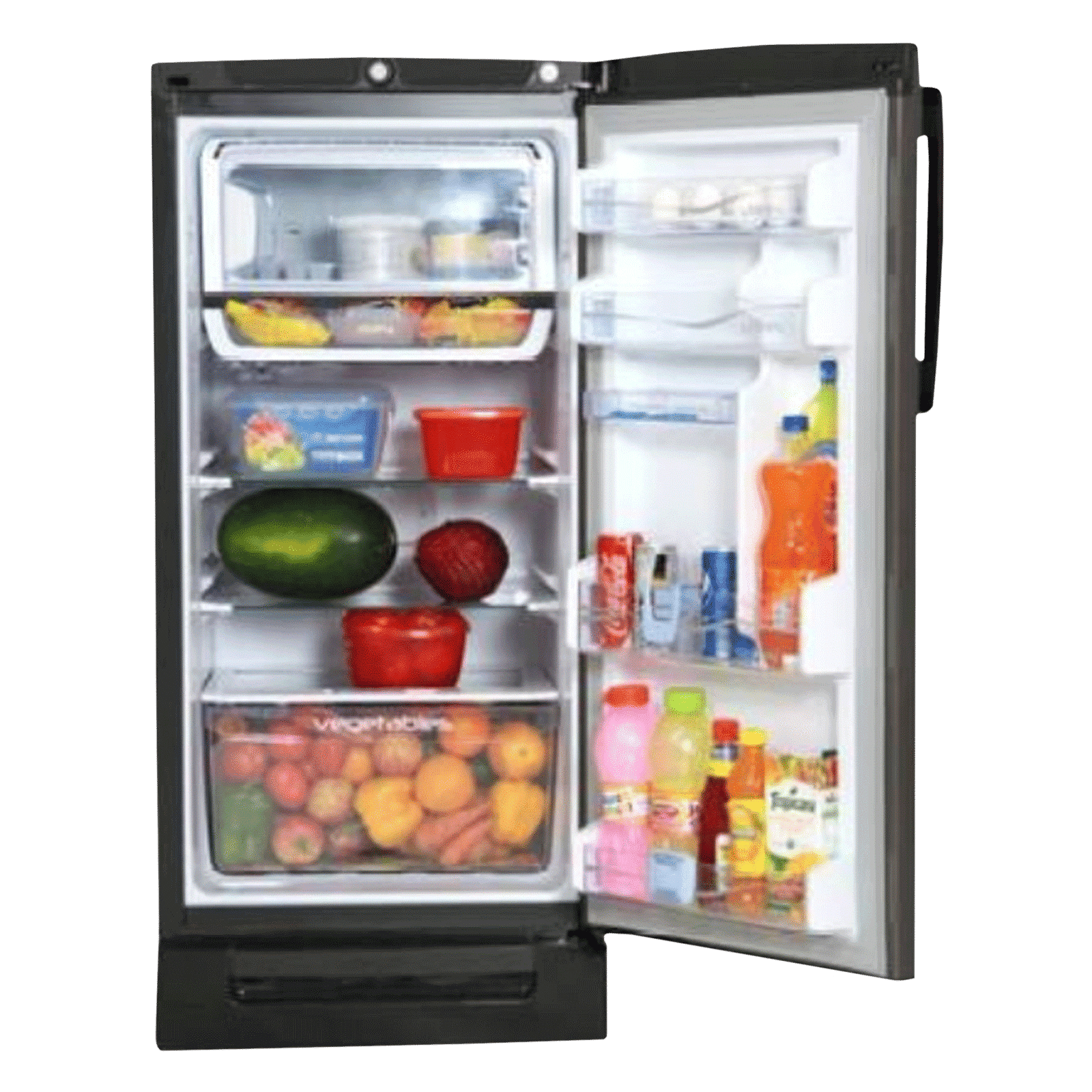 Godrej Edge Pro 190 Litres 3 Star Direct Cool Single Door Refrigerator with Large Vegetable Storage (RD EDGE PRO 205C 33 TDF, Ritz Wine)_3