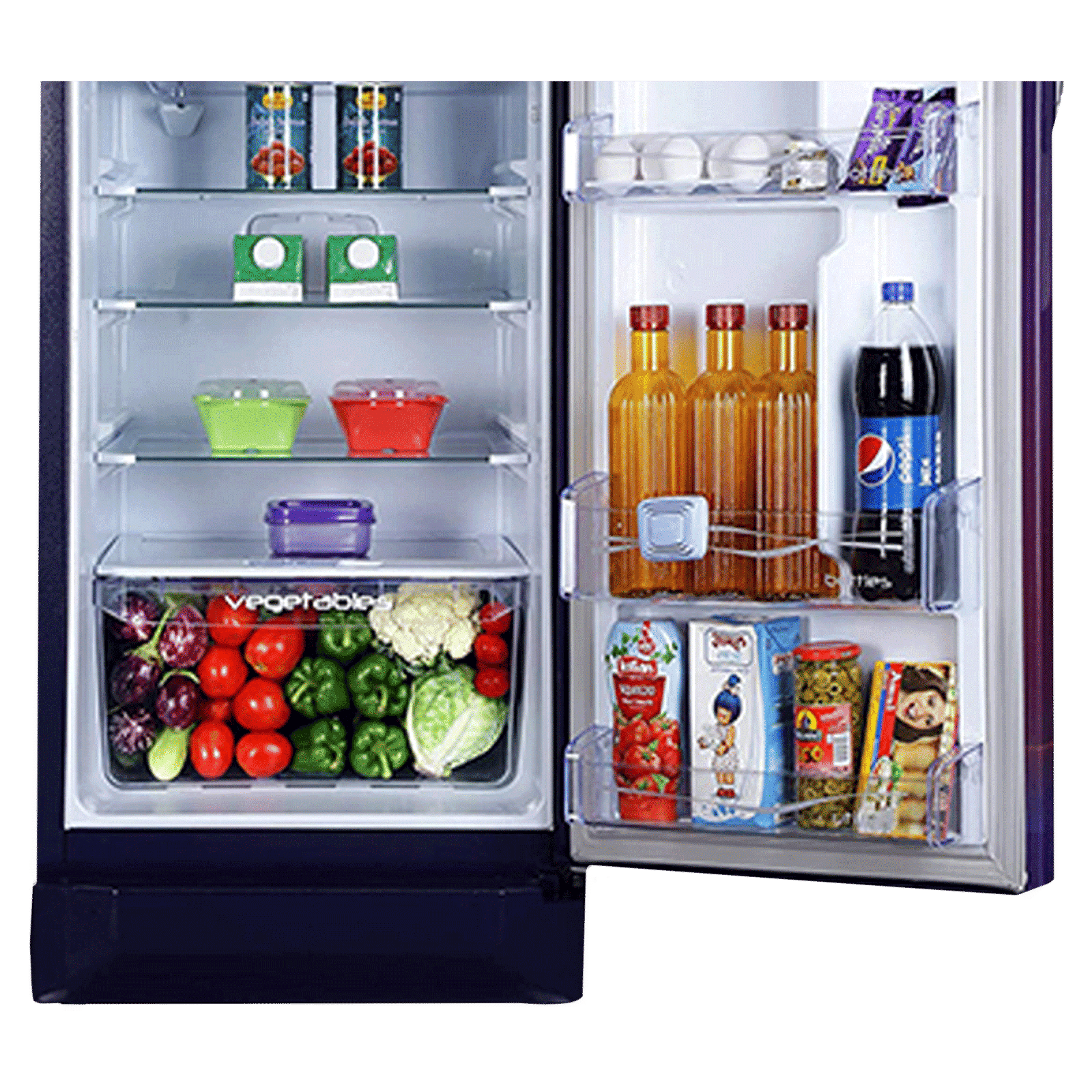 Godrej Edge Pro 210 Litres 3 Star Direct Cool Single Door Refrigerator with Uniform Cooling Technology (RD EDGE PRO 225C 33 TAF, Zen Blue)_8