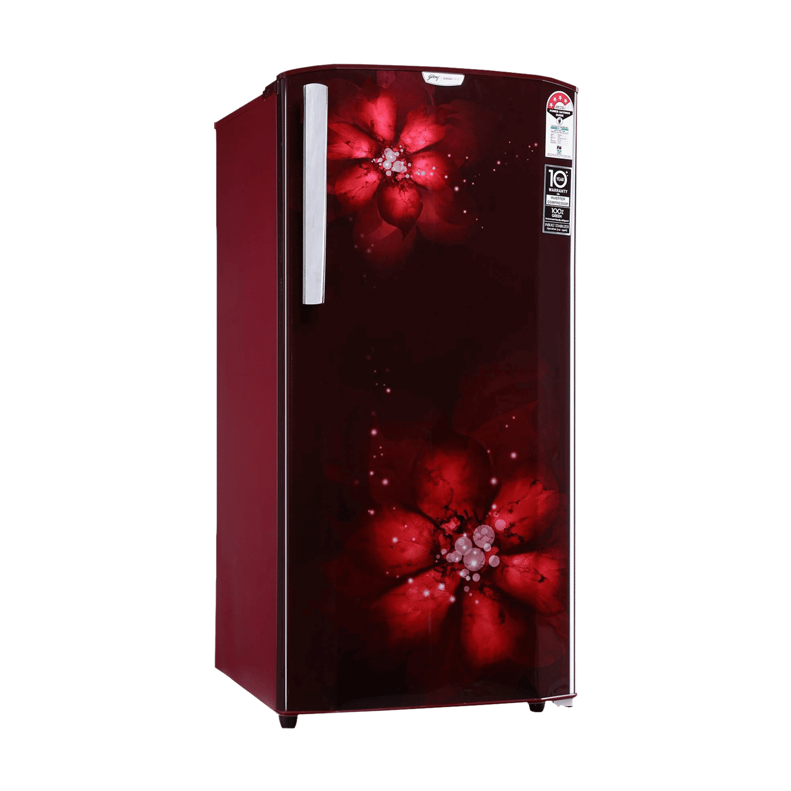 Godrej Edge Rio 180 Litres 4 Star Direct Cool Single Door Refrigerator with Turbo Cooling Technology (RD EDGE RIO 207D 43 THI, Zen Wine) Godrej Edge Rio 180 Litres 4 Star Direct Cool Single Door Refrigerator with Turbo Cooling Technology (RD EDGE RIO 207D 43 THI, Zen Wine)_4