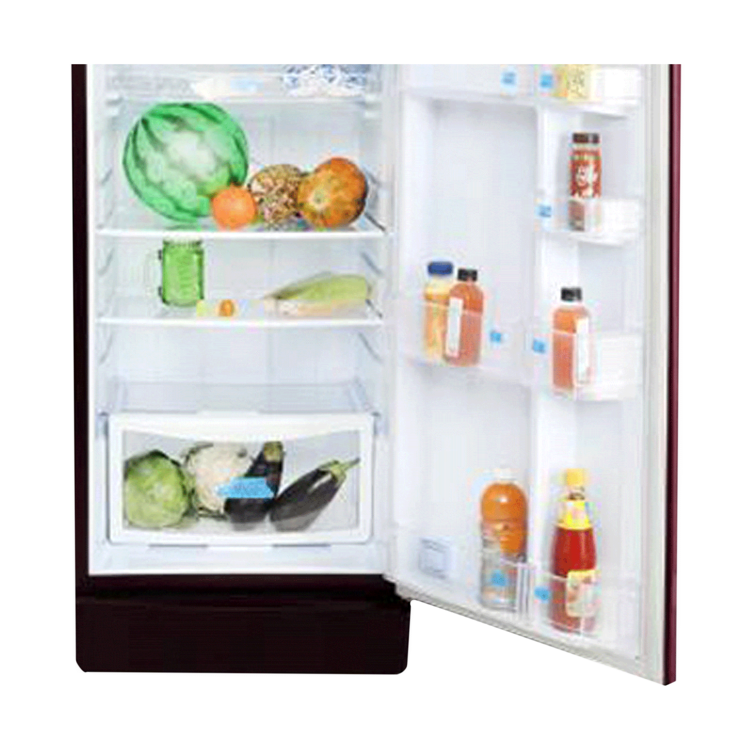 Godrej Edge SX 221 Litres 3 Star Direct Cool Single Door Refrigerator with Anti-Bacterial Technology (RD EDGE SX 236C 33 TAI, Glass Wine)_4