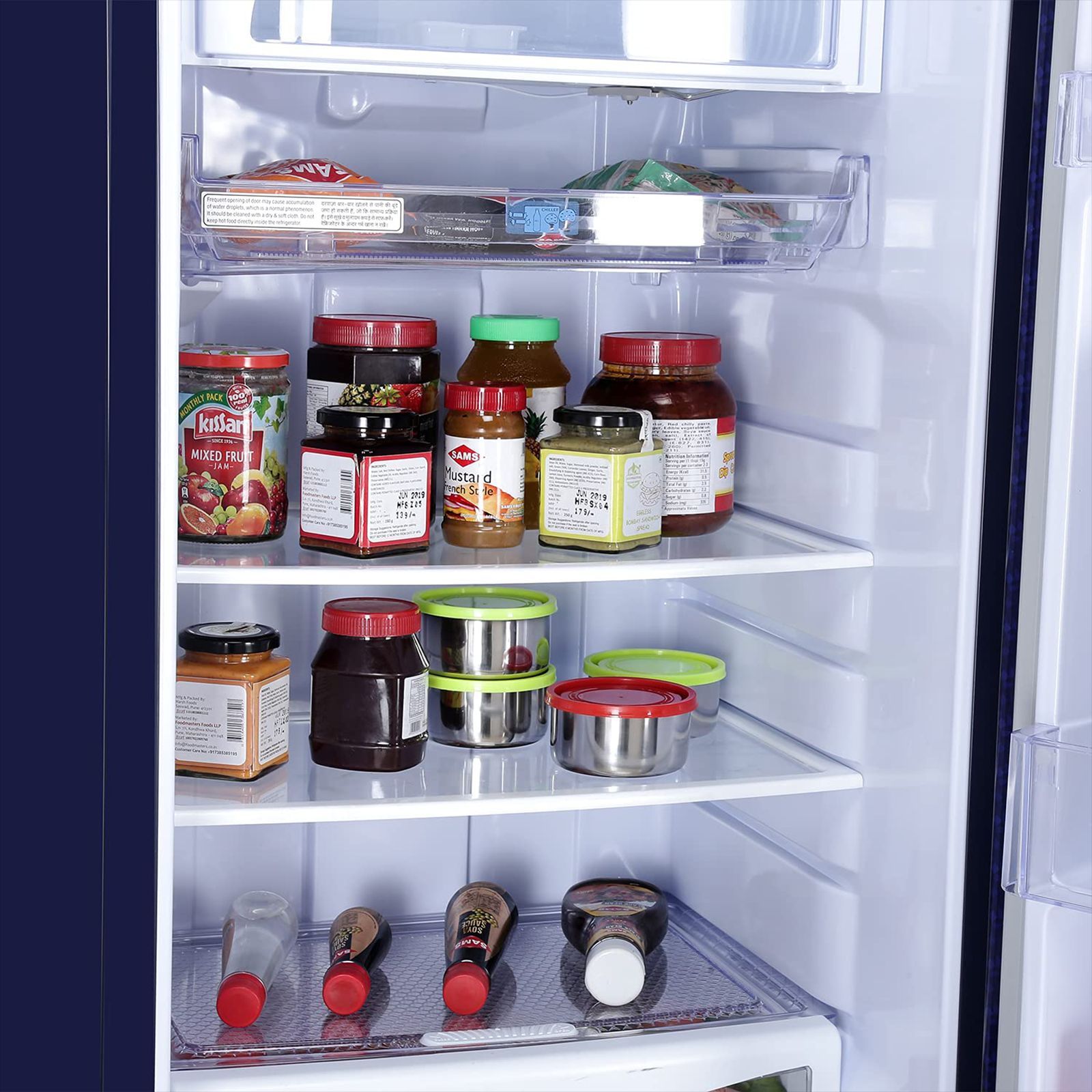 Godrej Edge SX 221 Litres 3 Star Direct Cool Single Door Refrigerator with Uniform Cooling Technology (RD EDGE SX 236C 33 TAI, Pearl Purple)_5