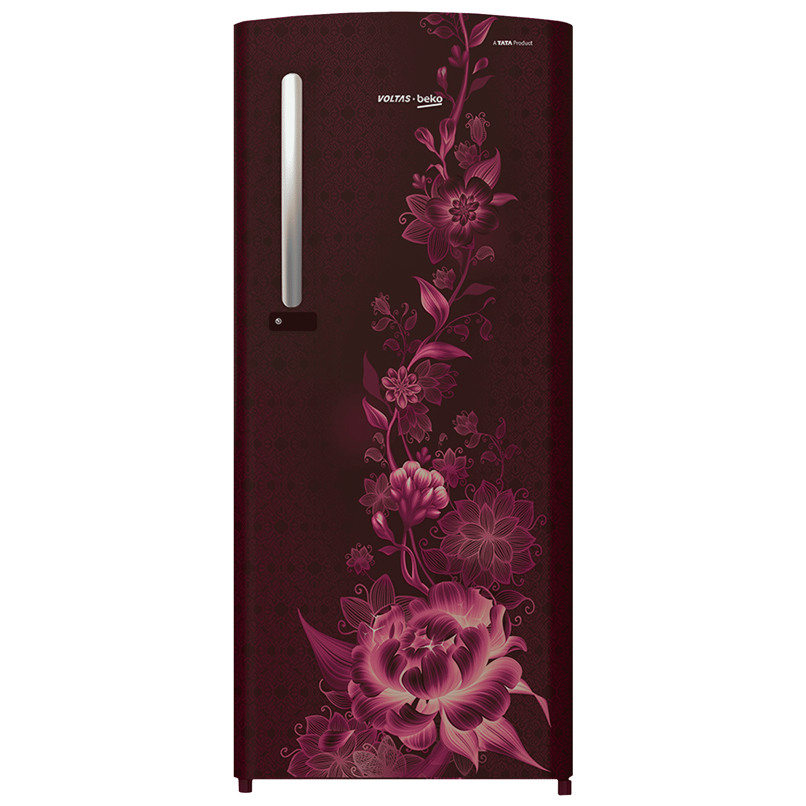 VOLTAS beko 220 Litres 3 Star Direct Cool Single Door Refrigerator with Stabilizer Free Operation (RDC240CVWEX/XXSG, Vivi Wine) VOLTAS beko 220 Litres 3 Star Direct Cool Single Door Refrigerator with Stabilizer Free Operation (RDC240CVWEX/XXSG, Vivi Wine)_1