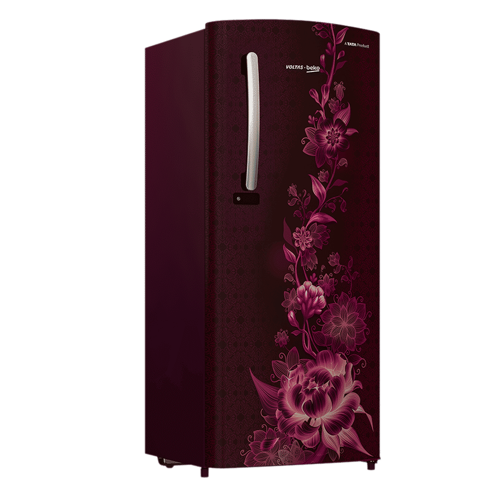 VOLTAS beko 220 Litres 3 Star Direct Cool Single Door Refrigerator with Stabilizer Free Operation (RDC240CVWEX/XXSG, Vivi Wine) VOLTAS beko 220 Litres 3 Star Direct Cool Single Door Refrigerator with Stabilizer Free Operation (RDC240CVWEX/XXSG, Vivi Wine)_4