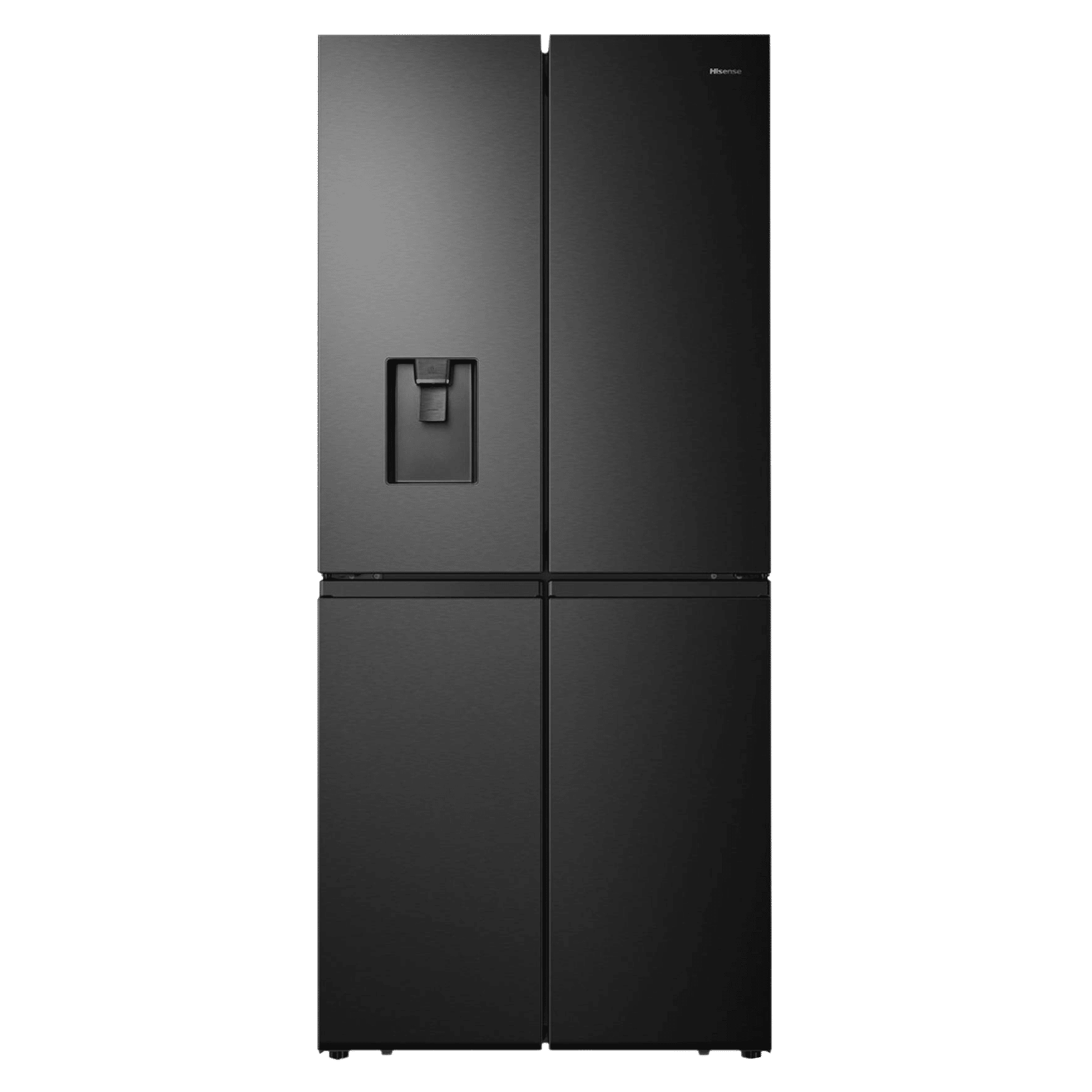 Hisense 507 Litres Frost Free French Door Refrigerator with Water Dispenser (RQ507N4SBVW, Premium Black)_1