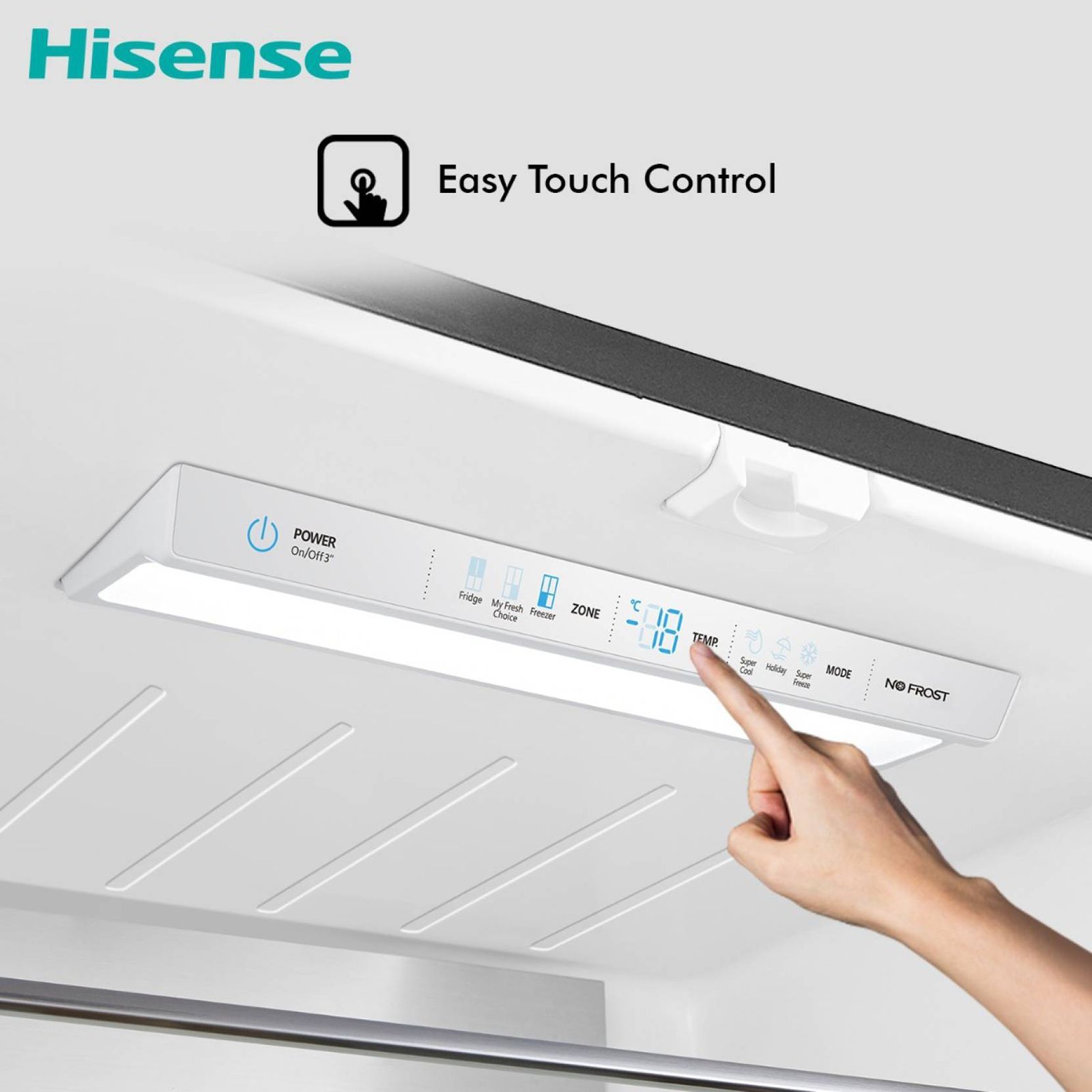 Hisense 507 Litres Frost Free French Door Refrigerator with Water Dispenser (RQ507N4SBVW, Premium Black)_14