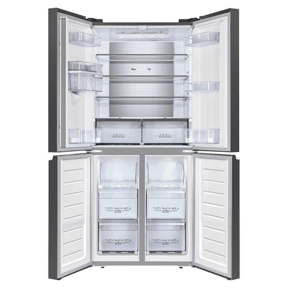 Hisense 507 Litres Frost Free French Door Refrigerator with Water Dispenser (RQ507N4SBVW, Premium Black)_6