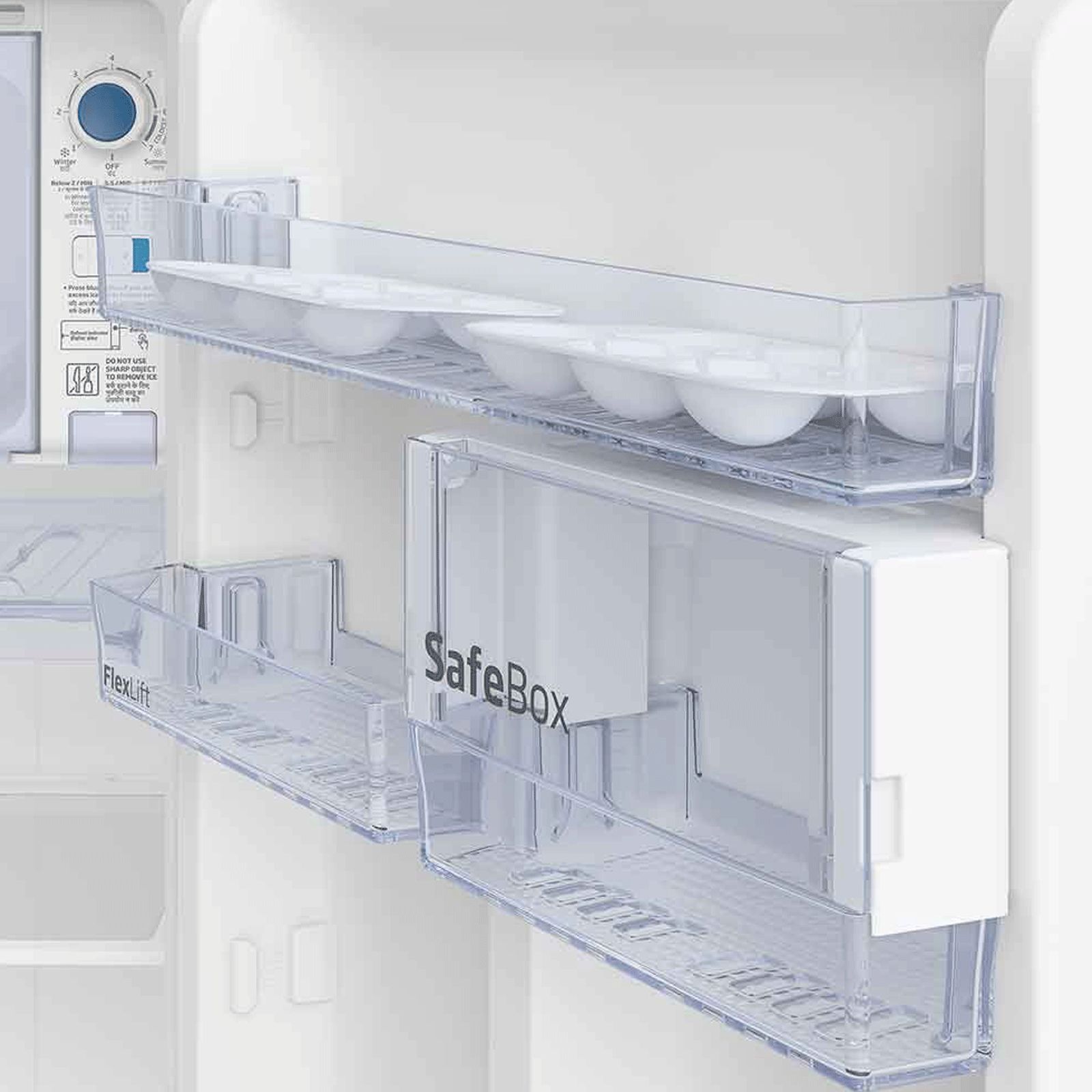 VOLTAS beko 195 Litres 4 Star Direct Cool Single Door Refrigerator with Advanced Carbon Filter (RDC215BFBEXB/BASG, Fairy Flower Blue)_11