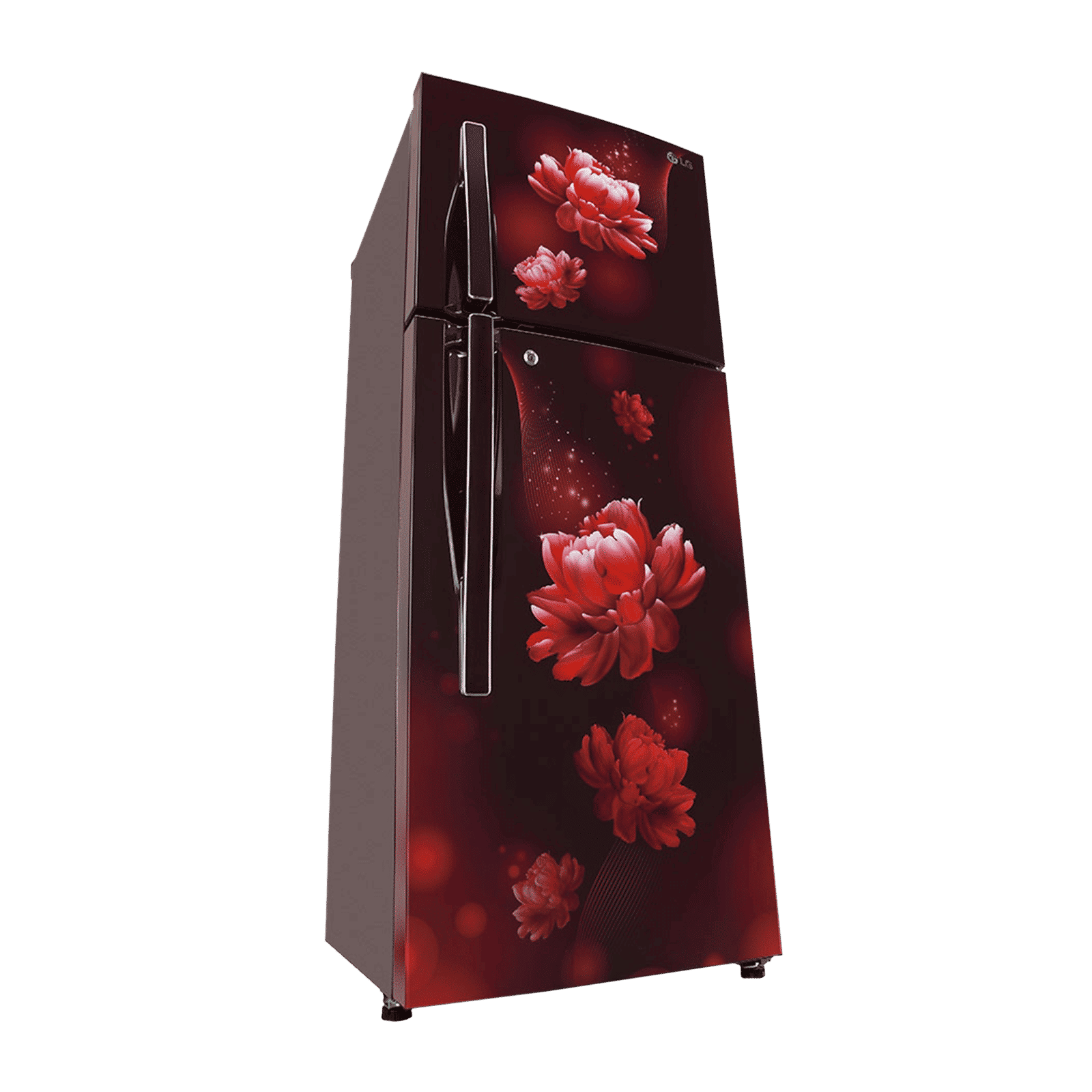 LG 240 Litres 2 Star Frost Free Double Door Convertible Refrigerator with Multi Air Flow System (GL-S292RSCY, Scarlet Charm)_13