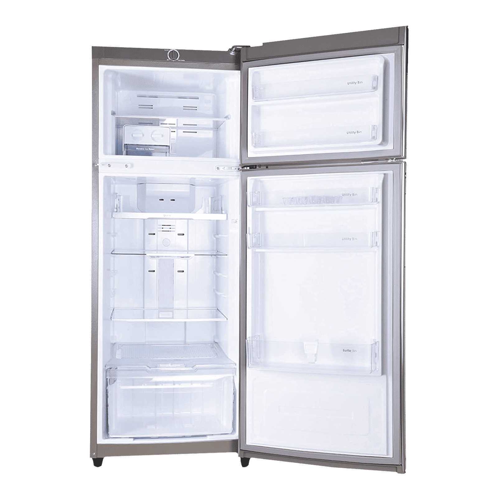 Godrej Eon Vibe 261 Litres 3 Star Frost Free Double Door Convertible Refrigerator with Cool Shower Technology (RT EON VIBE 276C 35 HCIF, Steel Rush) Godrej Eon Vibe 261 Litres 3 Star Frost Free Double Door Convertible Refrigerator with Cool Shower Technology (RT EON VIBE 276C 35 HCIF, Steel Rush)_4