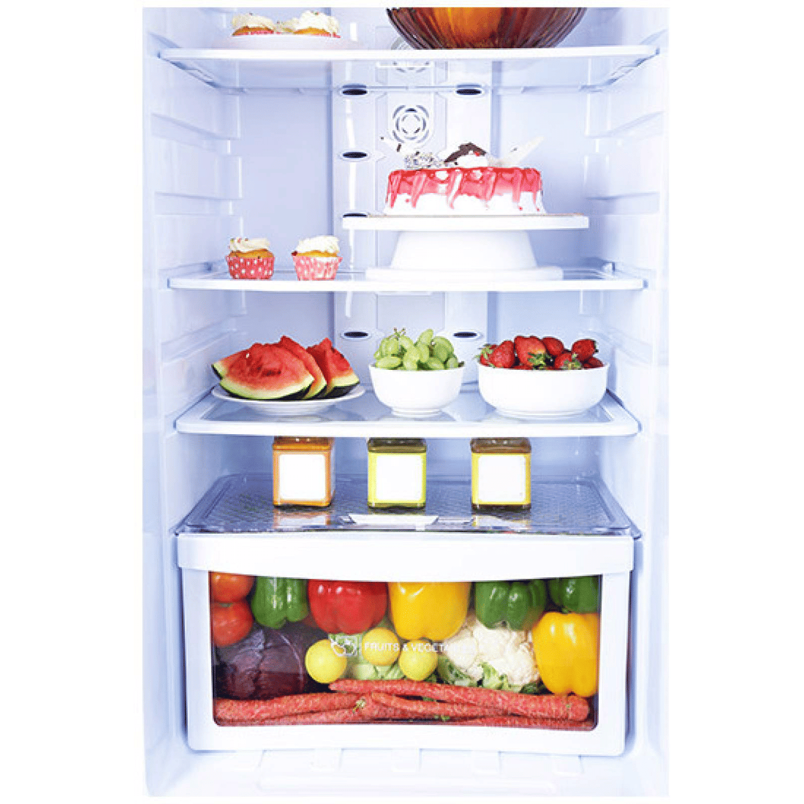 Godrej Eon Vibe 290 Litres 2 Star Frost Free Double Door Convertible Refrigerator with Cool Shower Technology (RT EON VIBE 306B 25 HCF, Silky Wine)_7