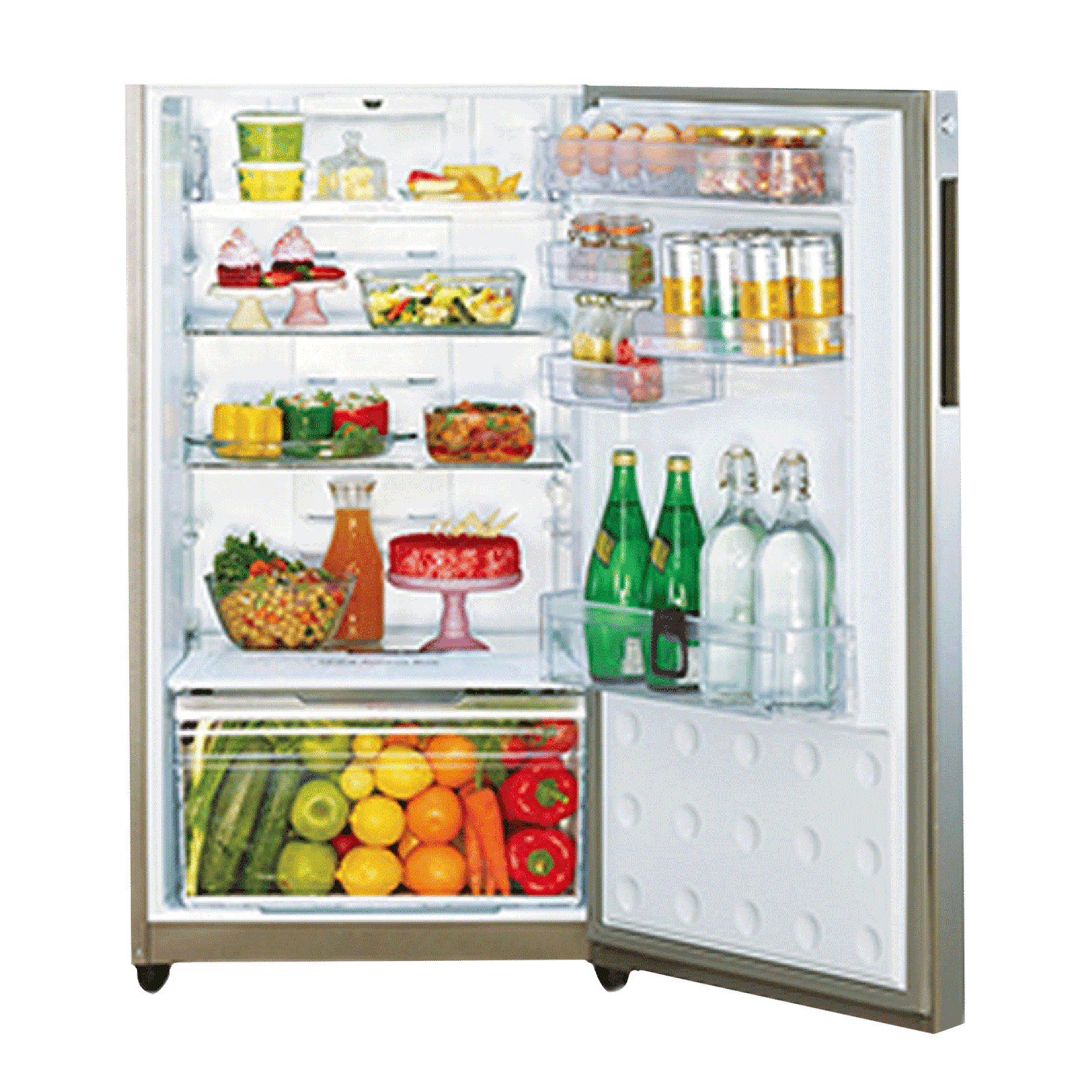 Godrej Eon Vibe 290 Litres 2 Star Frost Free Double Door Convertible Refrigerator with Cool Shower Technology (RT EON VIBE 306B 25 HCF, Silky Wine)_10