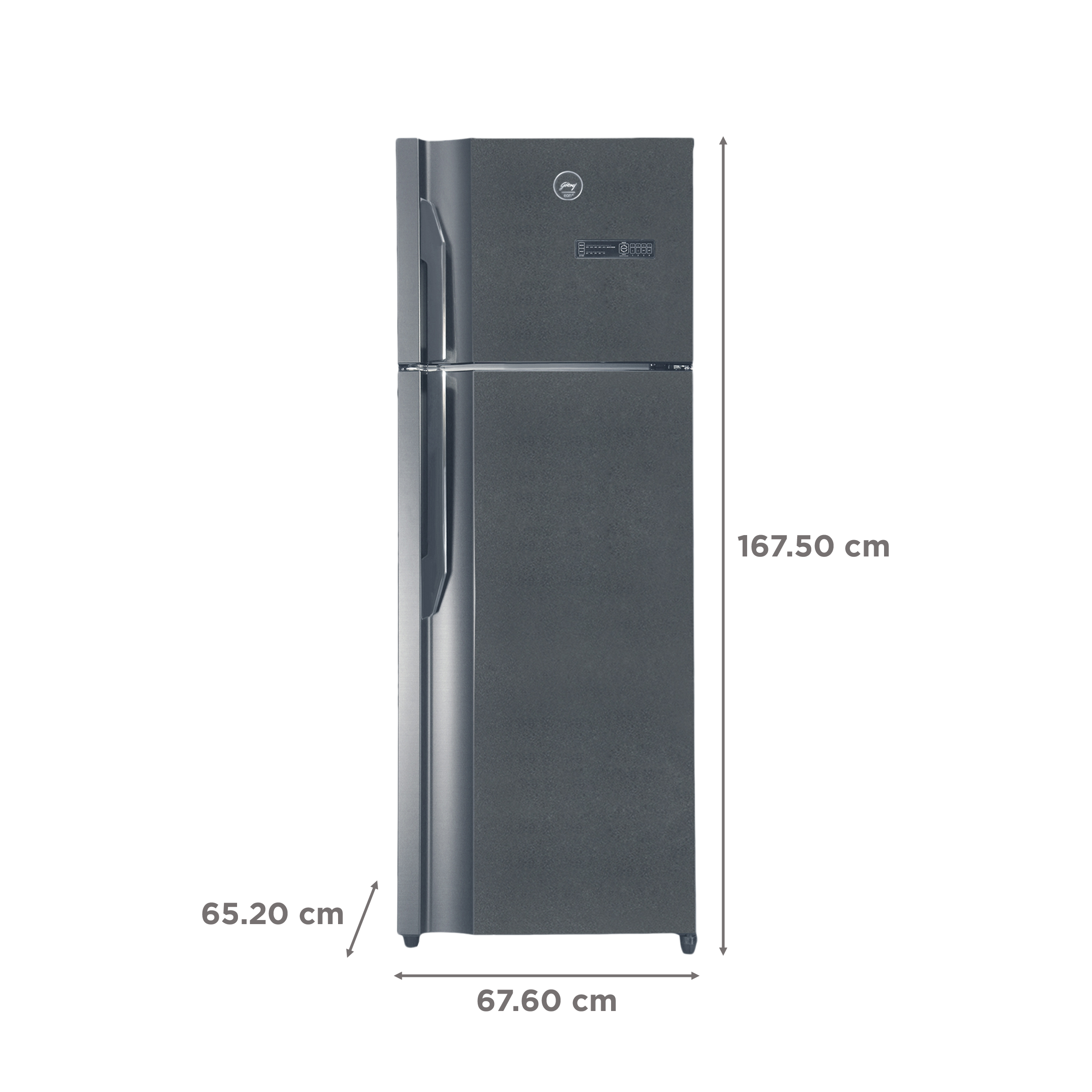 Godrej Eon Vibe 308 Litres 2 Star Frost Free Double Door Convertible Refrigerator with Patented Cool Shower Technology (RT EON VIBE 346B, Matte Black) Godrej Eon Vibe 308 Litres 2 Star Frost Free Double Door Convertible Refrigerator with Patented Cool Shower Technology (RT EON VIBE 346B, Matte Black)_3