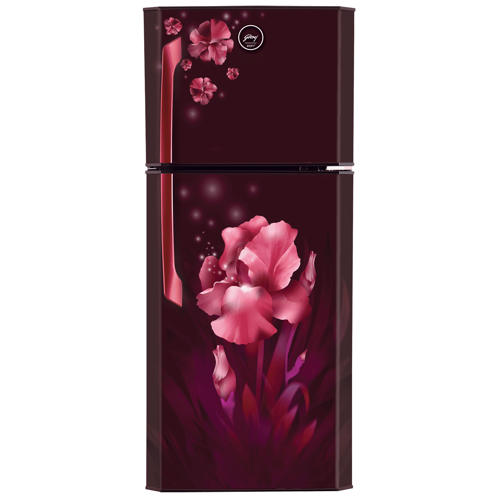 Godrej Eon 260 Litres 2 Star Frost Free Double Door Refrigerator with Anti-Bacterial Gasket (RT EON 275B 25 HI, Aqua Wine) Godrej Eon 260 Litres 2 Star Frost Free Double Door Refrigerator with Anti-Bacterial Gasket (RT EON 275B 25 HI, Aqua Wine)_1