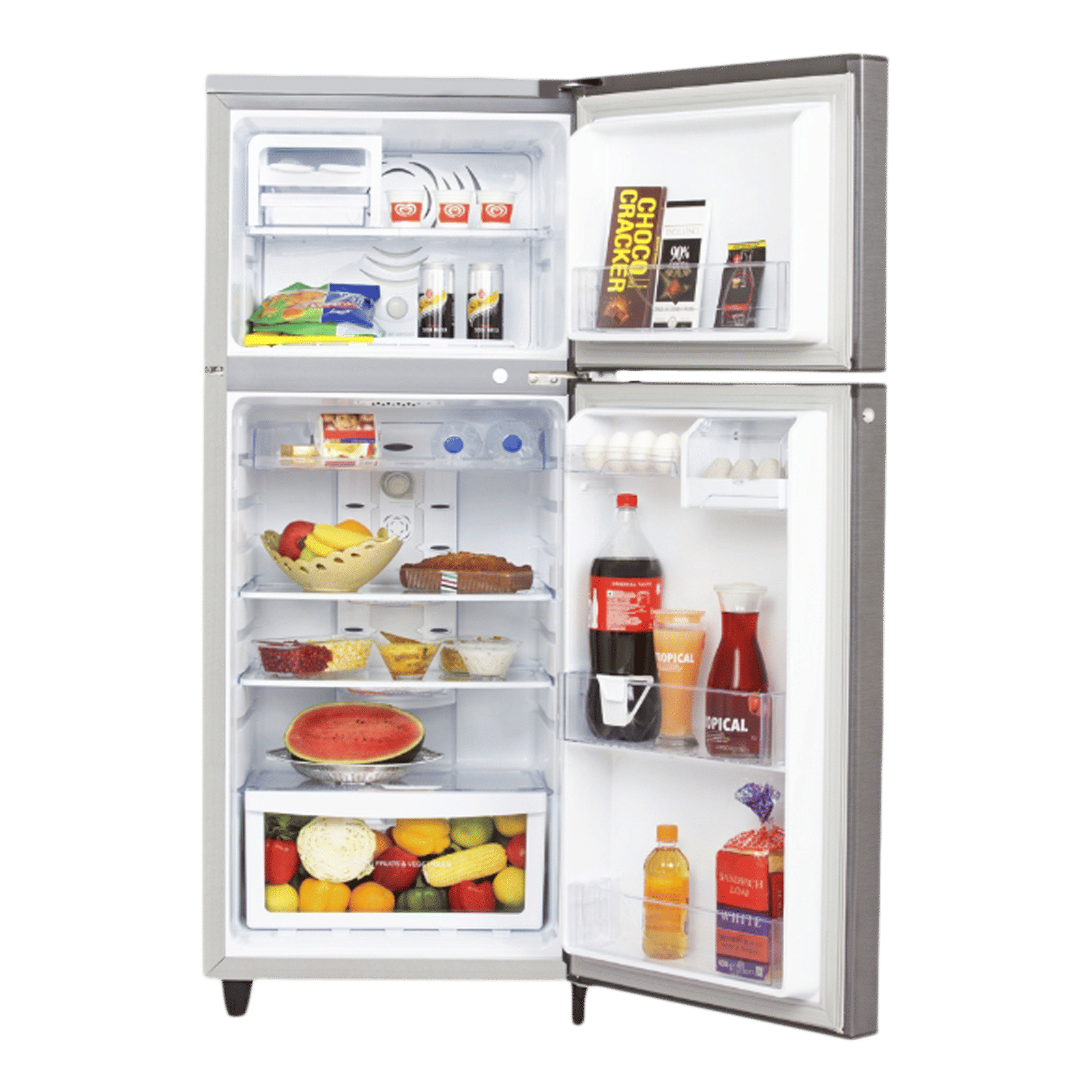 Godrej Eon 260 Litres 2 Star Frost Free Double Door Refrigerator with Anti-Bacterial Gasket (RT EON 275B 25 HI, Aqua Wine) Godrej Eon 260 Litres 2 Star Frost Free Double Door Refrigerator with Anti-Bacterial Gasket (RT EON 275B 25 HI, Aqua Wine)_4