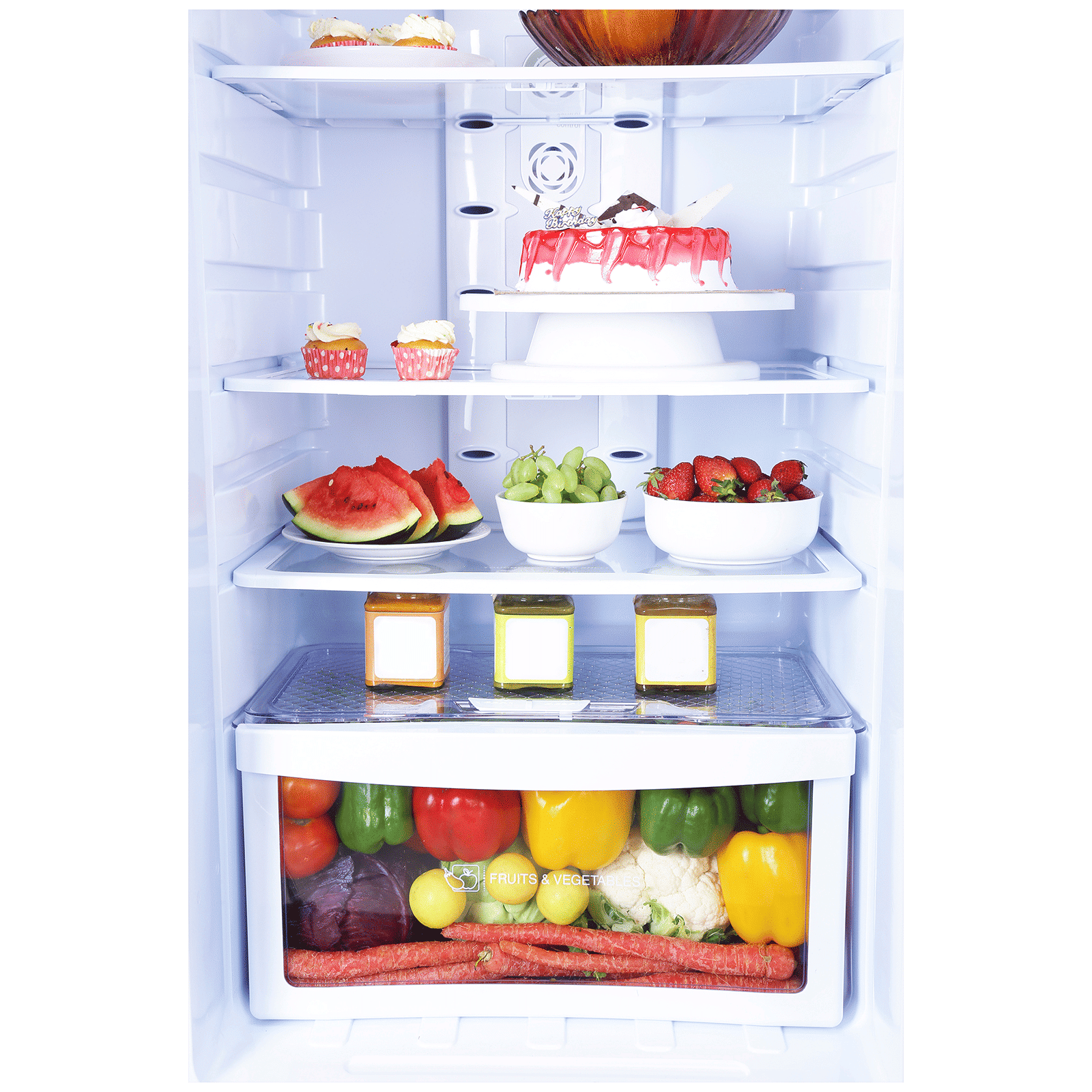 Godrej Eon 260 Litres 2 Star Frost Free Double Door Refrigerator with Anti-Bacterial Gasket (RT EON 275B 25 HI, Aqua Wine) Godrej Eon 260 Litres 2 Star Frost Free Double Door Refrigerator with Anti-Bacterial Gasket (RT EON 275B 25 HI, Aqua Wine)_6