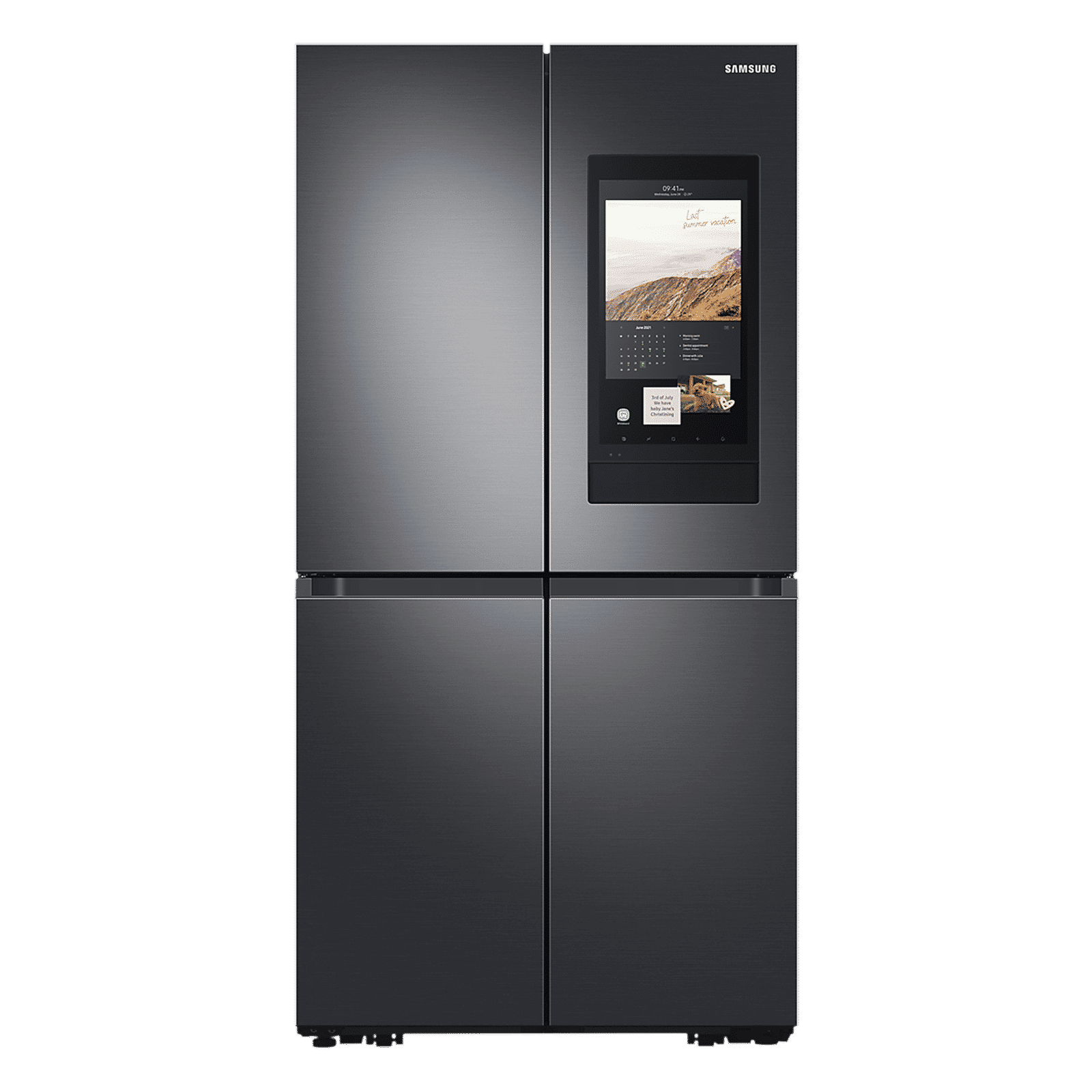SAMSUNG 865 Litres Frost Free French Door Smart Wi-Fi Enabled Refrigerator with Door-in-Door (RF87A9770SG/TL, Black Caviar) SAMSUNG 865 Litres Frost Free French Door Smart Wi-Fi Enabled Refrigerator with Door-in-Door (RF87A9770SG/TL, Black Caviar)_1