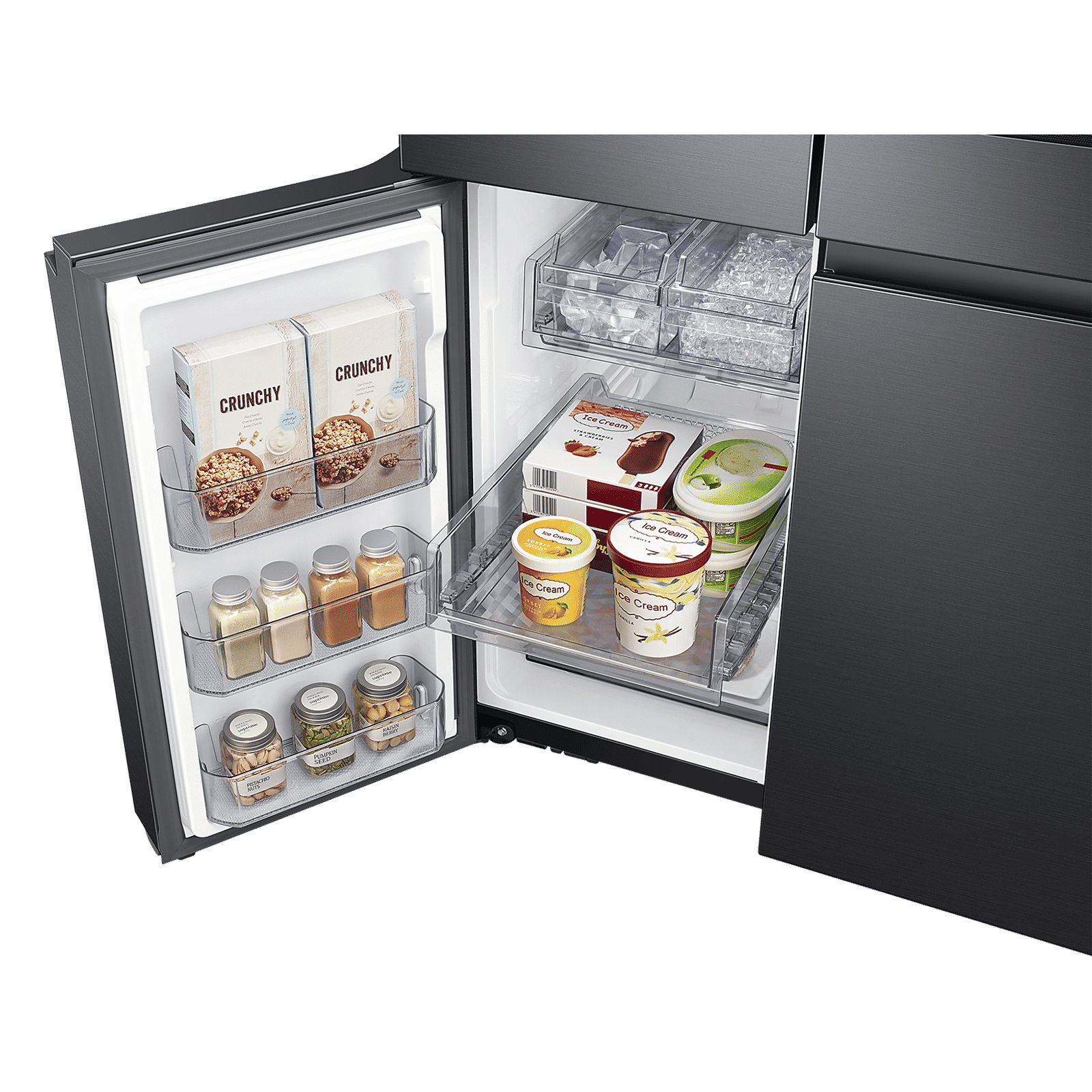 SAMSUNG 865 Litres Frost Free French Door Smart Wi-Fi Enabled Refrigerator with Door-in-Door (RF87A9770SG/TL, Black Caviar) SAMSUNG 865 Litres Frost Free French Door Smart Wi-Fi Enabled Refrigerator with Door-in-Door (RF87A9770SG/TL, Black Caviar)_11