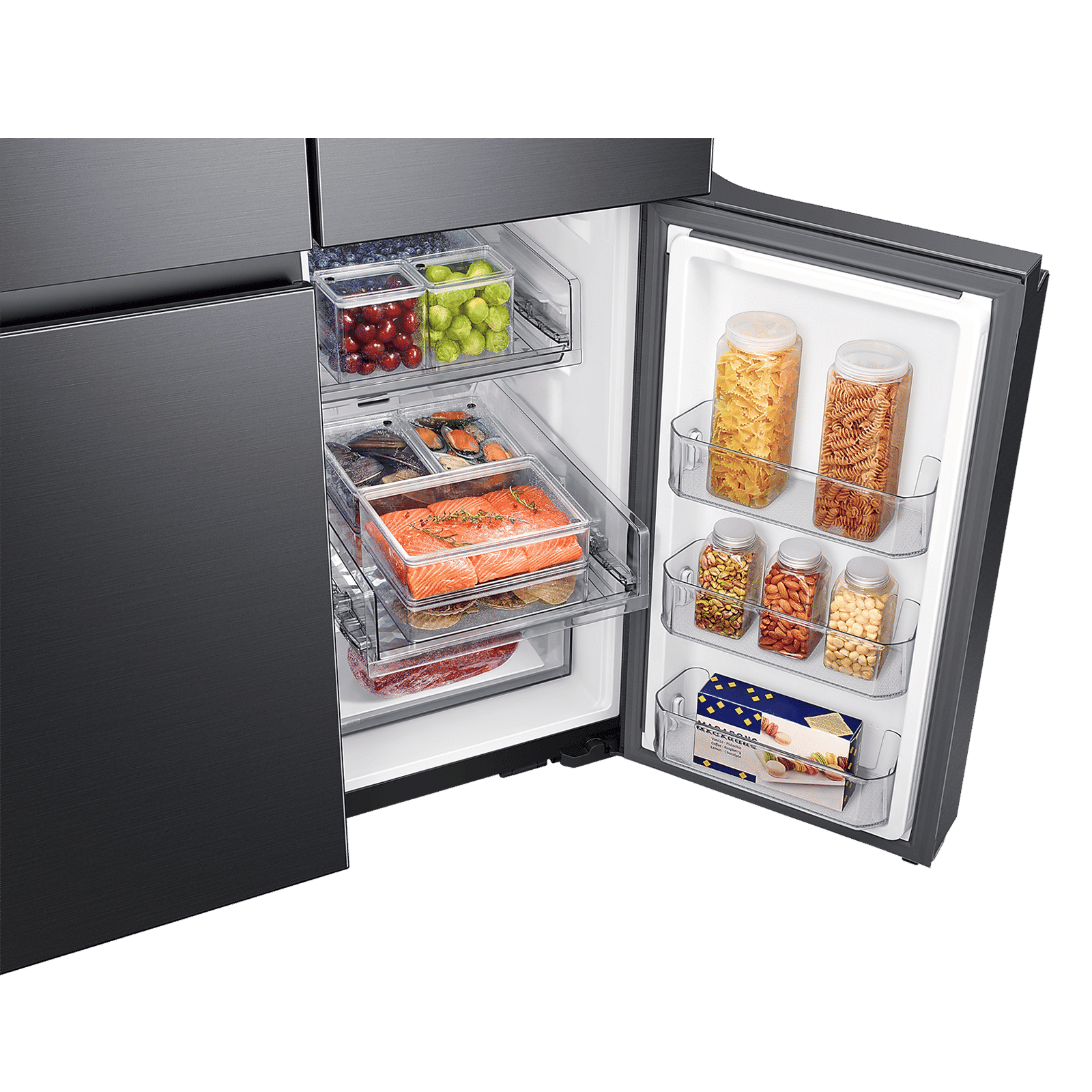 SAMSUNG 865 Litres Frost Free French Door Smart Wi-Fi Enabled Refrigerator with Door-in-Door (RF87A9770SG/TL, Black Caviar) SAMSUNG 865 Litres Frost Free French Door Smart Wi-Fi Enabled Refrigerator with Door-in-Door (RF87A9770SG/TL, Black Caviar)_12