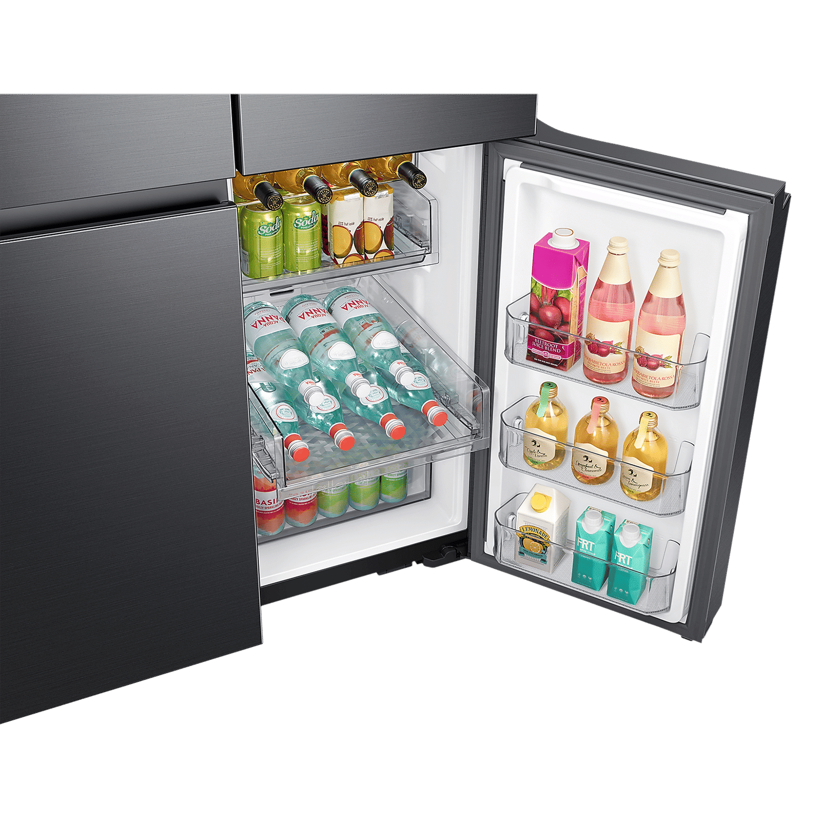 SAMSUNG 865 Litres Frost Free French Door Smart Wi-Fi Enabled Refrigerator with Door-in-Door (RF87A9770SG/TL, Black Caviar) SAMSUNG 865 Litres Frost Free French Door Smart Wi-Fi Enabled Refrigerator with Door-in-Door (RF87A9770SG/TL, Black Caviar)_9